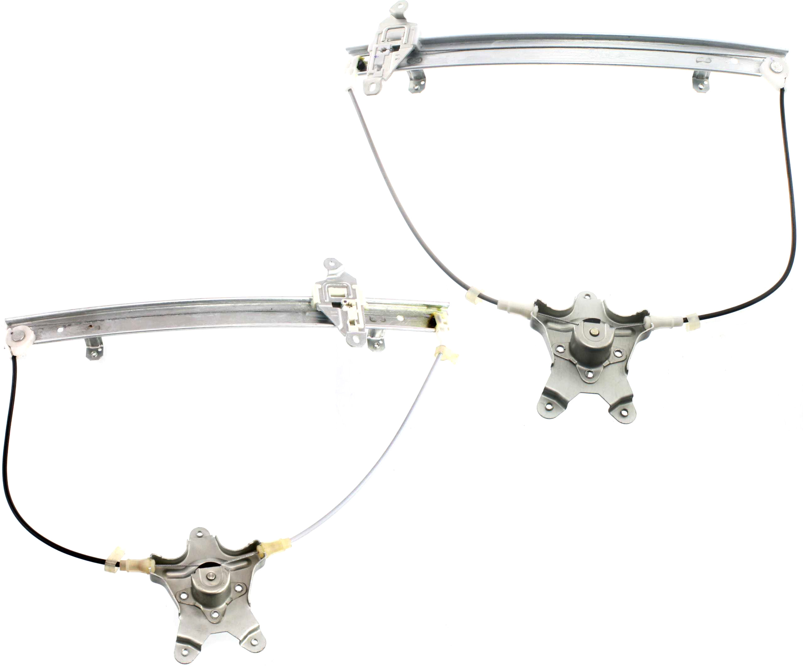 Manual Crank Type Front Window Regulator Pair/Set for Nissan Sentra