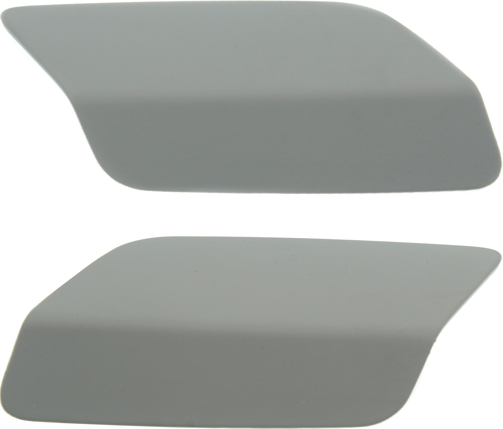 BMW 3-Series 2011-2013 Headlight Washer Cover Pair/Set for Right (Passenger) and Left (Driver), Primed (Ready to Paint), 3.0L Engine, with or without M Package, without Head Light Washer, Convertible/Coupe Models, Replacement