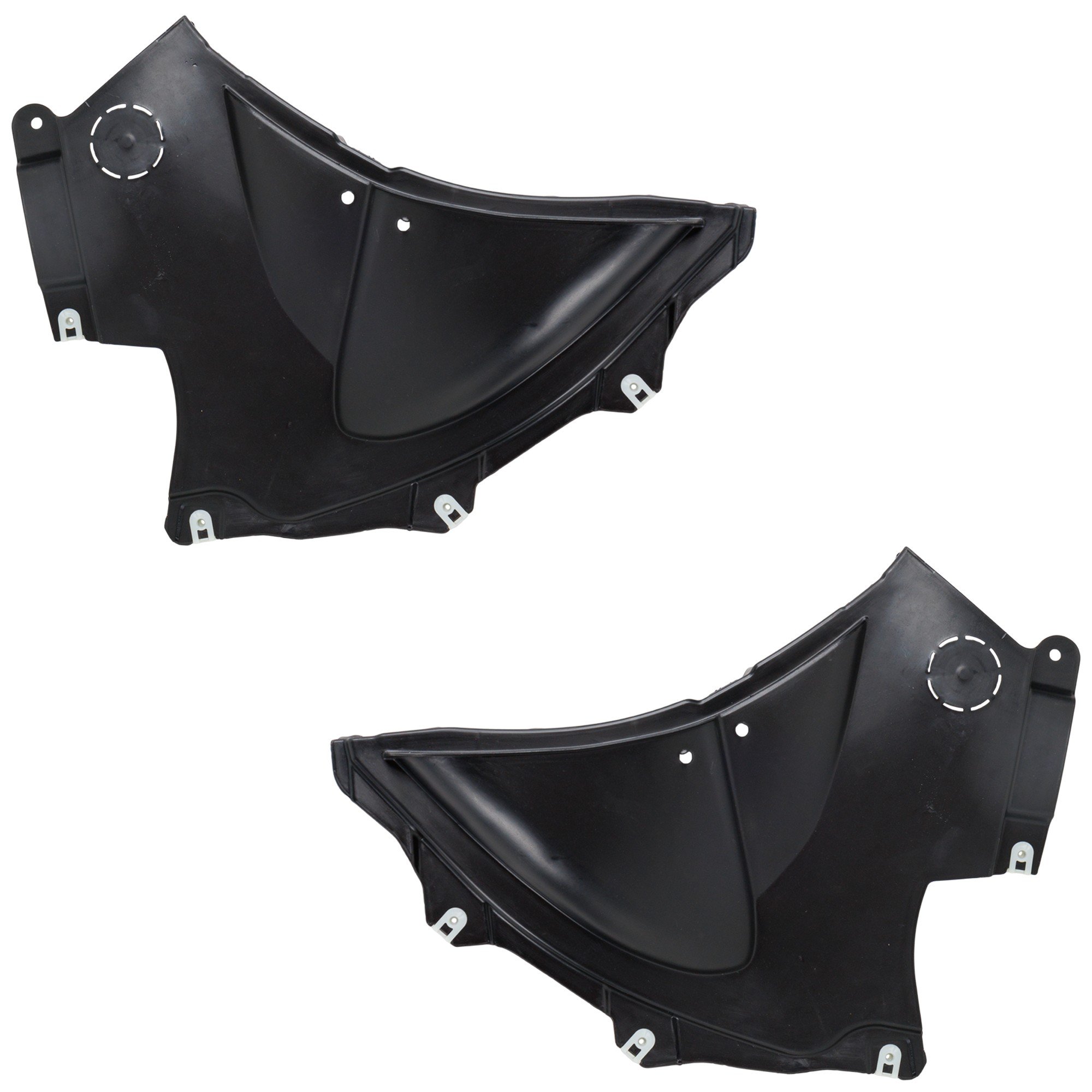 Front Fender Liner Replacement Pair/Set for BMW 330I/330I XDrive Sedan Luxury/Sport Line 2019-2022, Front Section, Right (Passenger) and Left (Driver), Excluding M Sport Package