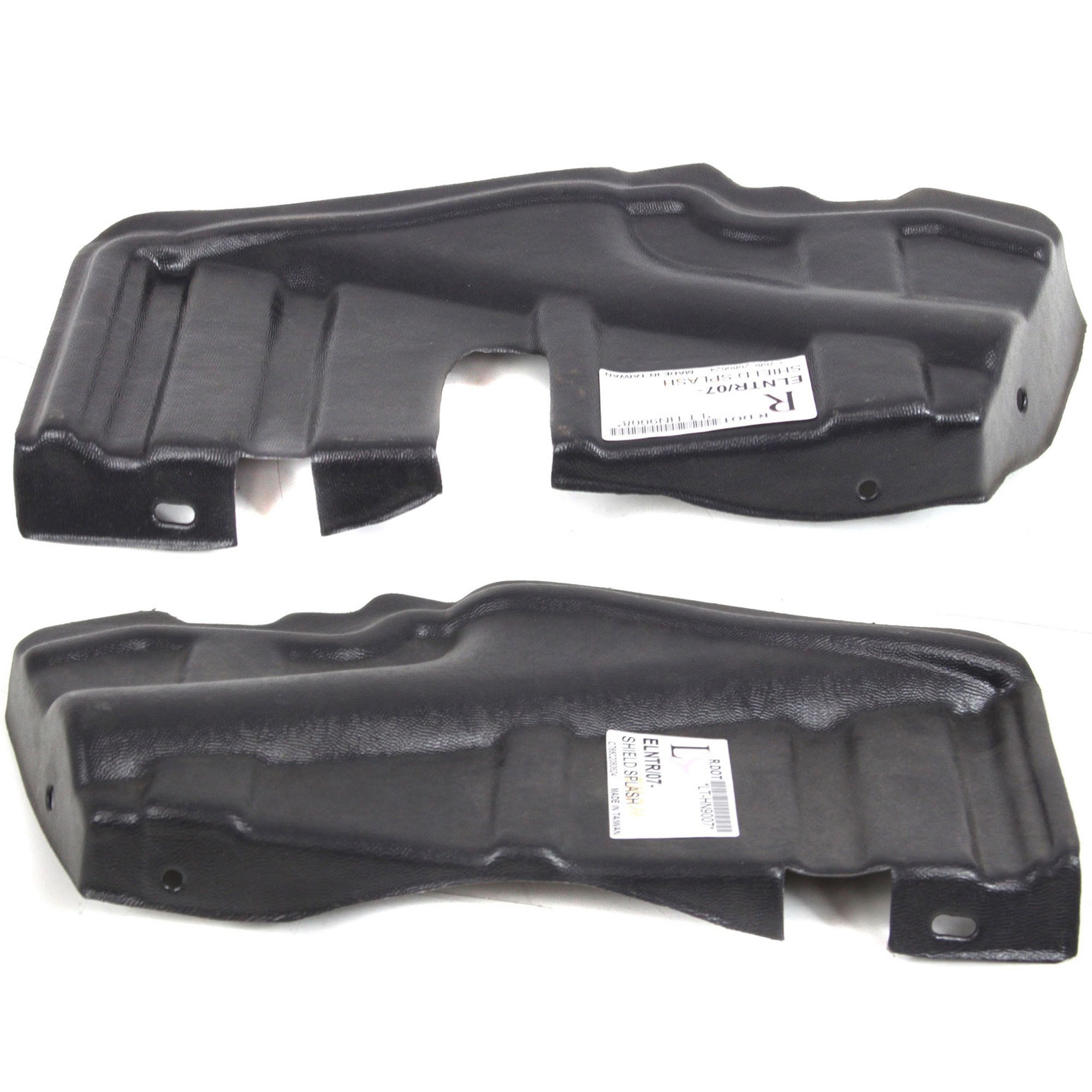 Engine Splash Shield Under Cover Set for Hyundai Elantra 2007-2012, Forte 2010-2013, Includes Left (Driver) and Left (Driver) Shields, Replacement