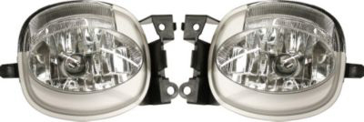 Front Fog Light Lens and Housing Pair/Set for 2007-2009 Lexus ES350, Right (Passenger) and Left (Driver) Replacement