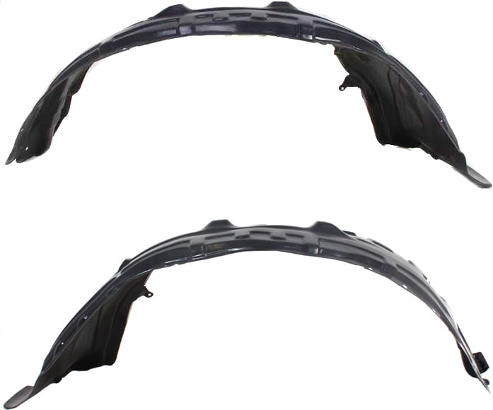 Front Fender Liner Pair/Set for Mazda CX-9 2007-2009, Right (Passenger) and Left (Driver), Replacement