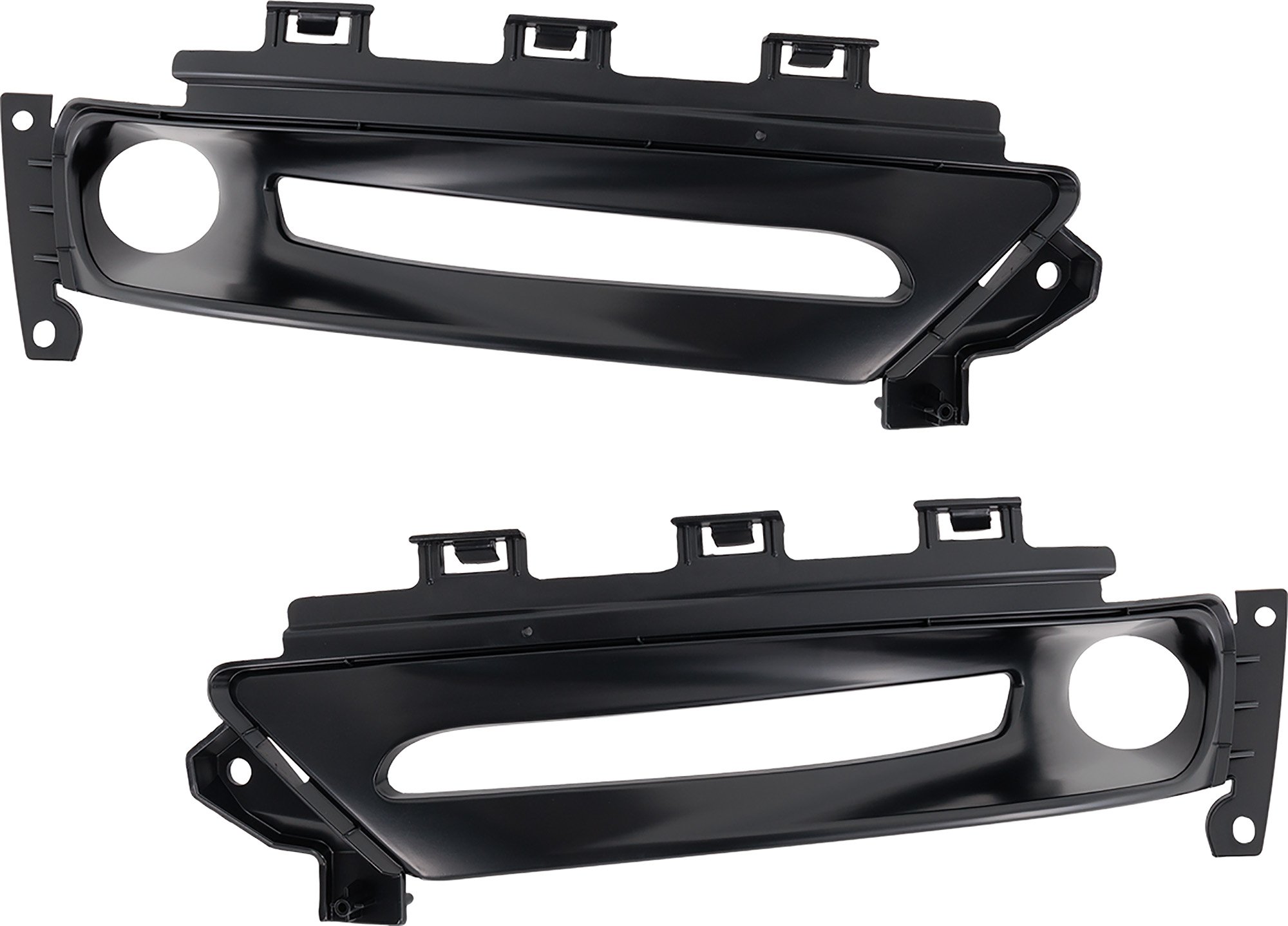 Fog Light Molding Replacement Pair/Set for 2015-2022 Chrysler 300 Type 2, Right (Passenger) and Left (Driver), Excludes SRT-8 Model