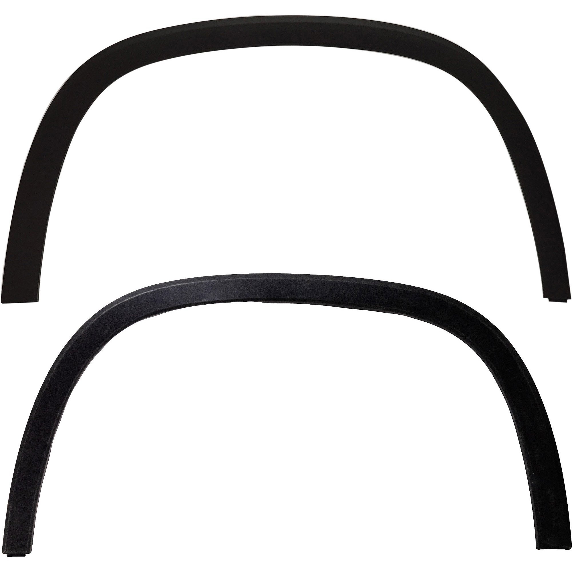 OE Style Front Wheel Opening Molding Pair/Set for Chevrolet Blazer 2019-2022, Right (Passenger) and Left (Driver), Textured Black, Replacement