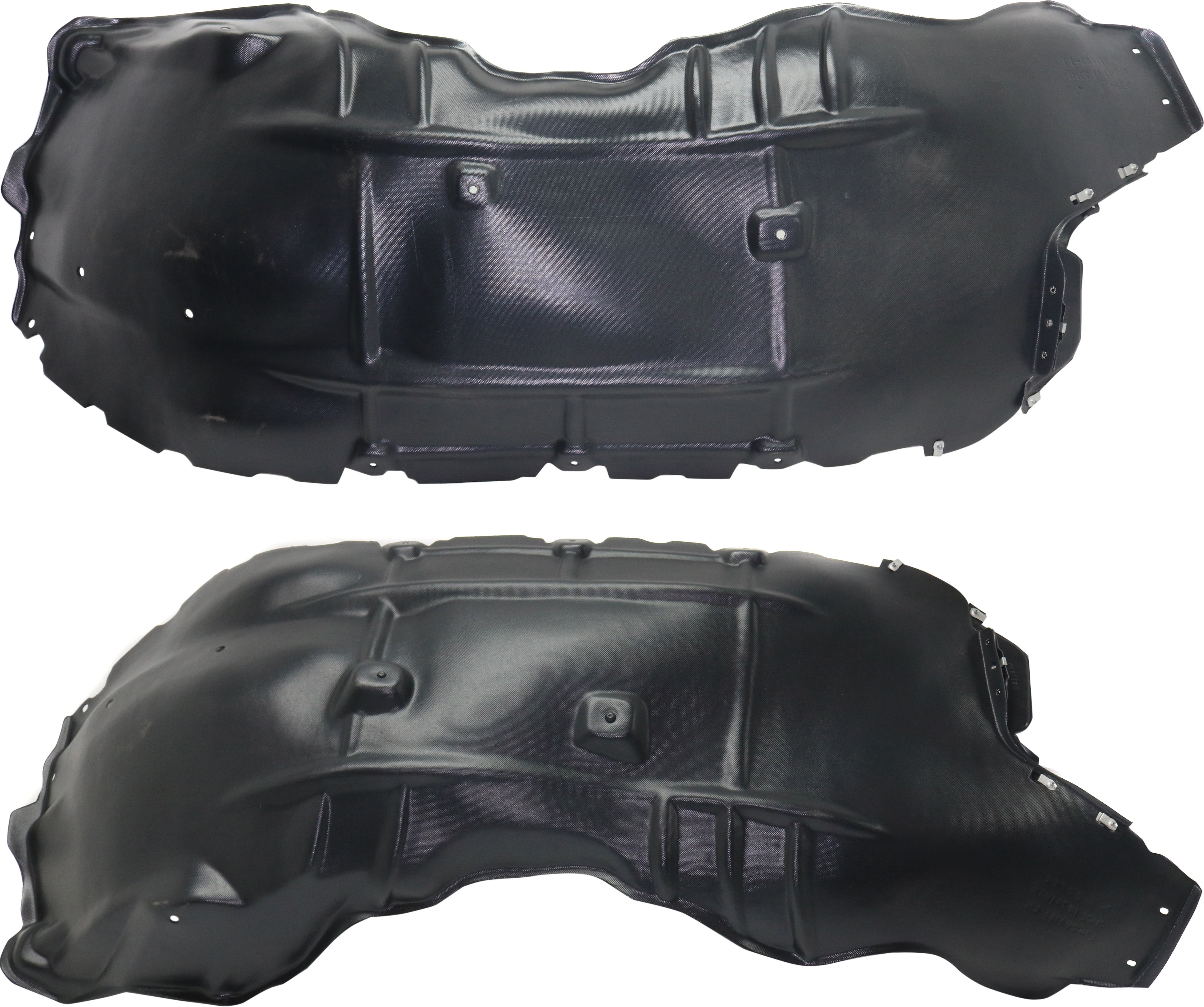 Front Fender Liner Replacement Pair/Set for Chevrolet Colorado ZR2 Model, 2017-2020, Right (Passenger) and Left (Driver)