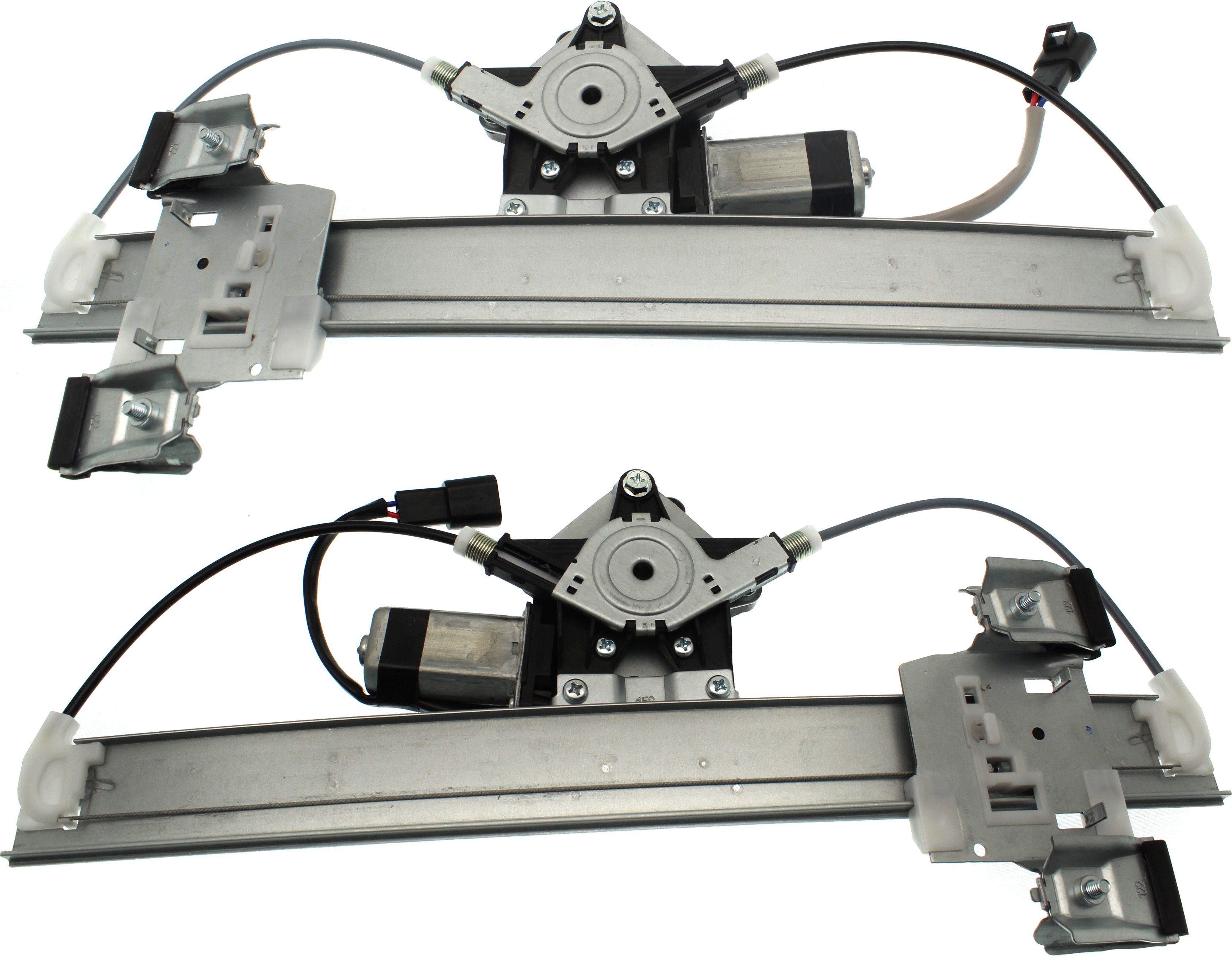 Pair/Set - Power Rear Window Regulator with Motor for 2006-2011 CHEVROLET HHR, Right (Passenger) and Left (Driver) Replacement Set