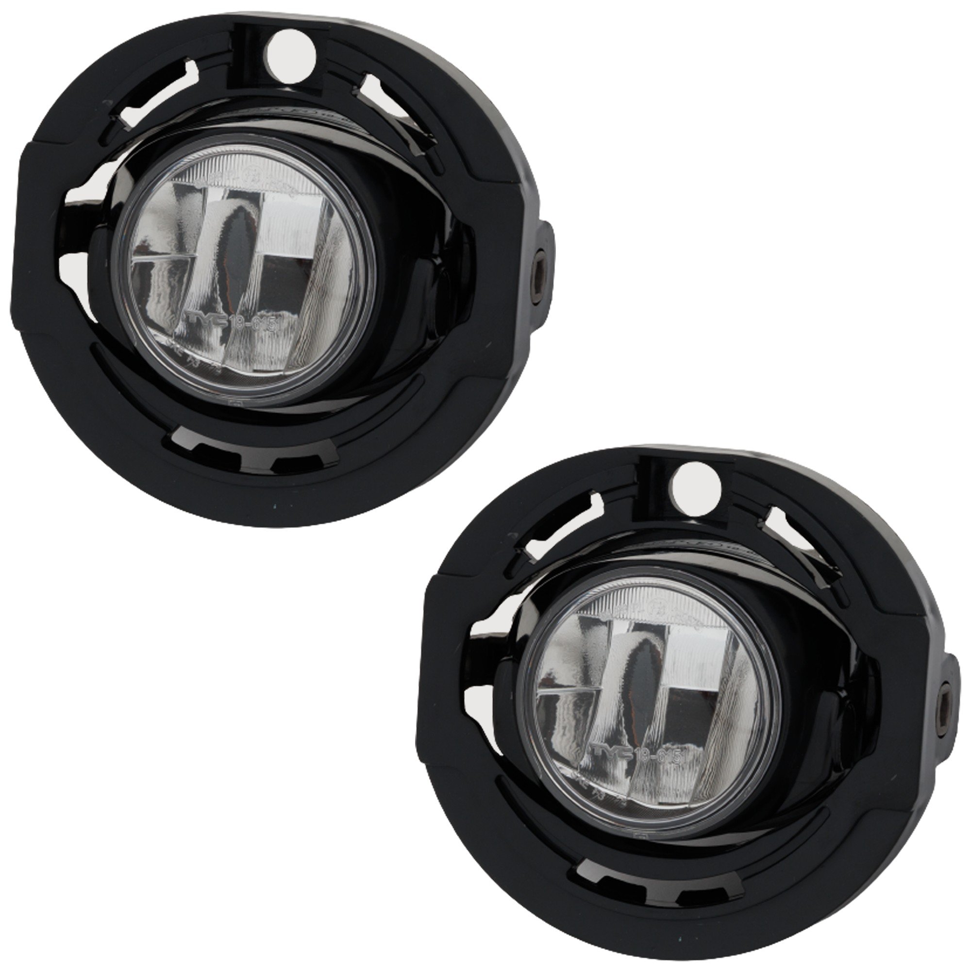Front Fog Light Assembly Pair/Set for 2020-2022 Dodge Charger/Chrysler 300, LED Projector Type, Right (Passenger) and Left (Driver), Replacement