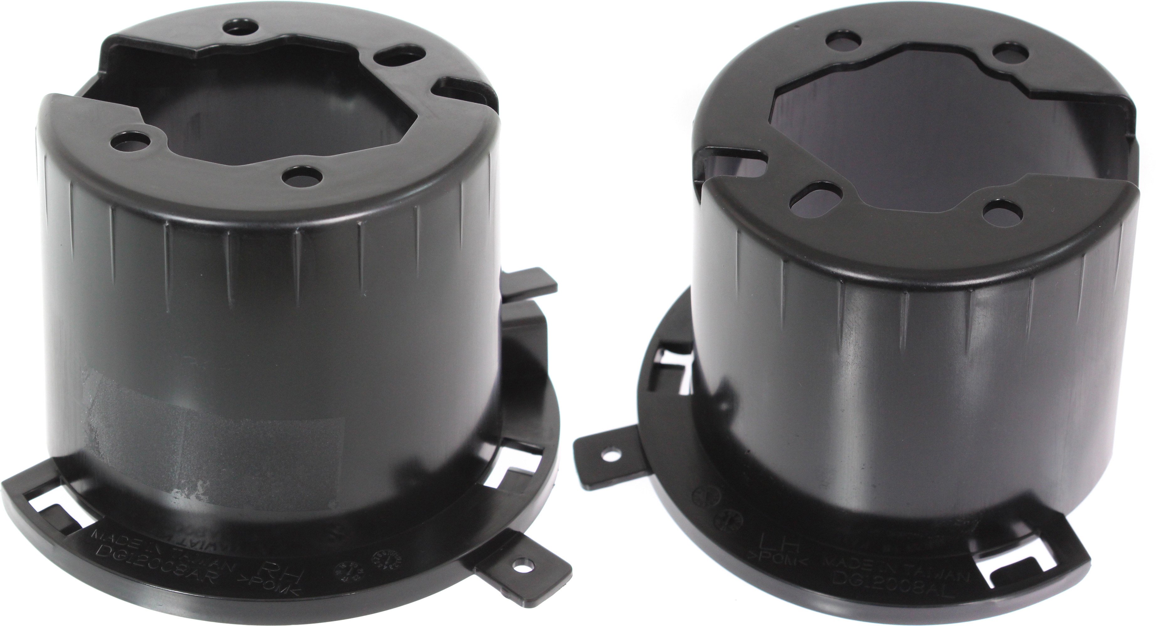 Fog Light Bracket Pair/Set for 2011-2013 Dodge Durango, Right (Passenger) and Left (Driver), Replacement