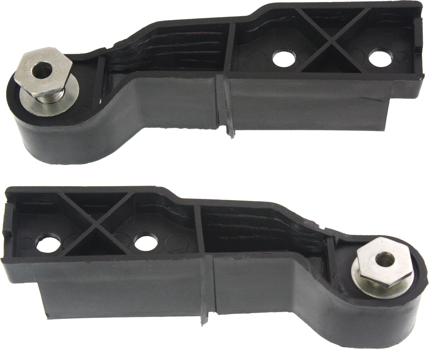 Front Bumper Retainer Cover Holder Pair/Set for Audi A6 2006-2011 / S6 2007-2011, Right (Passenger) and Left (Driver), Replacement