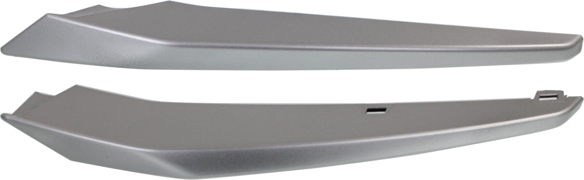 Front Bumper Molding Pair/Set for 2012-2015 BMW 3-Series, Right (Passenger) and Left (Driver), Lower Position, Primed (Ready to Paint) Replacement Models: for 320i, 328i, 335i