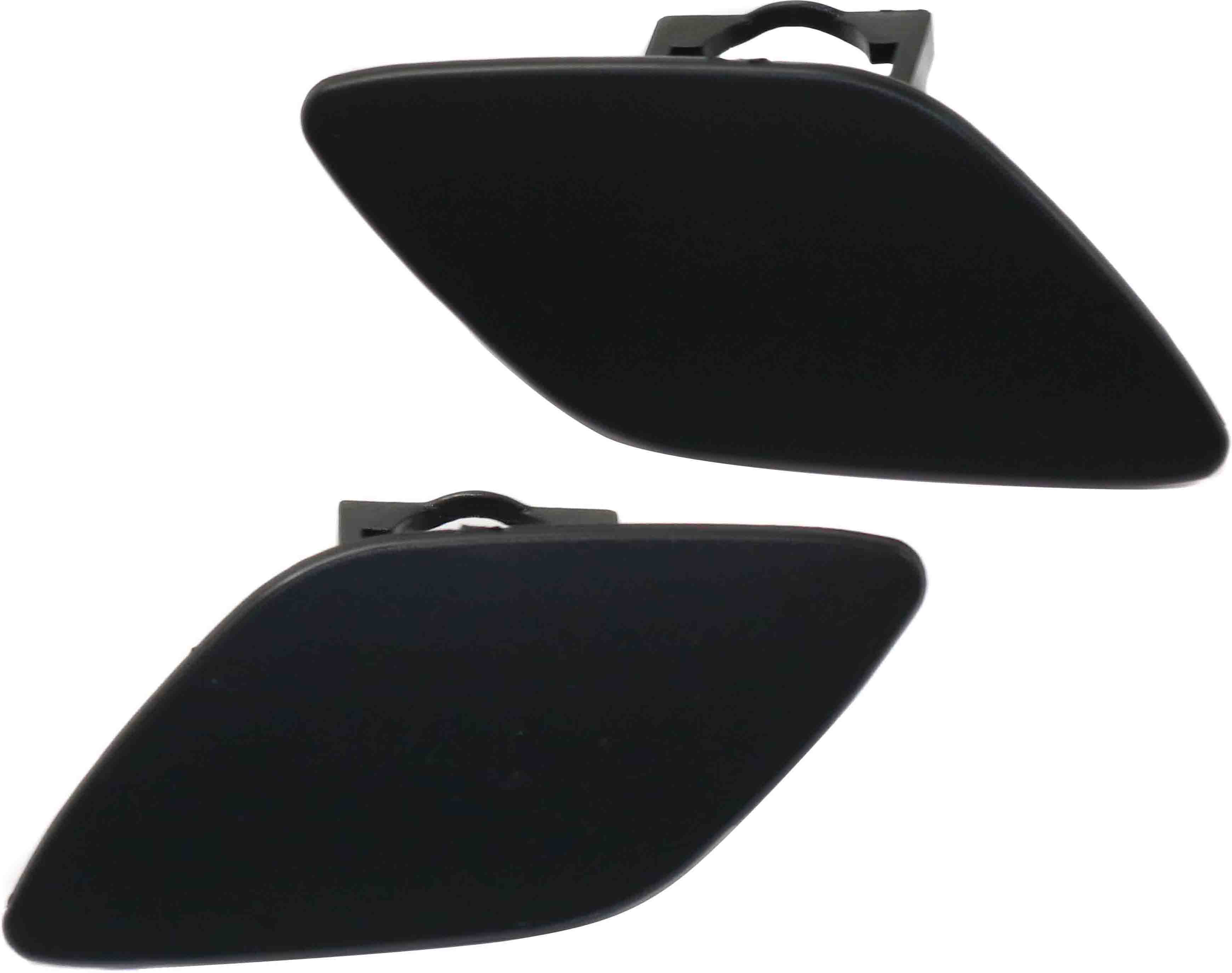 Headlight Washer Cover Pair/Set for BMW 3-Series 2007-2010, Right (Passenger) and Left (Driver), 3.0L Engine, with or without M Package, Convertible/Coupe, Replacement Models: for 328i, 335i, M3.