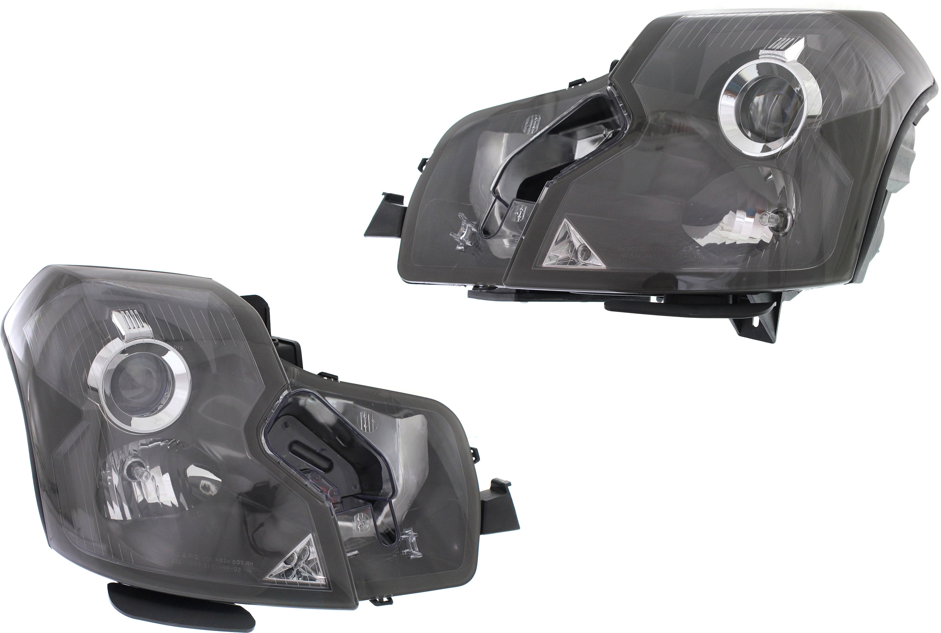 Headlight Assembly for Cadillac CTS 2003-2007, Right (Passenger) and Left (Driver), HID/Xenon with HID Pair/Set Replacement