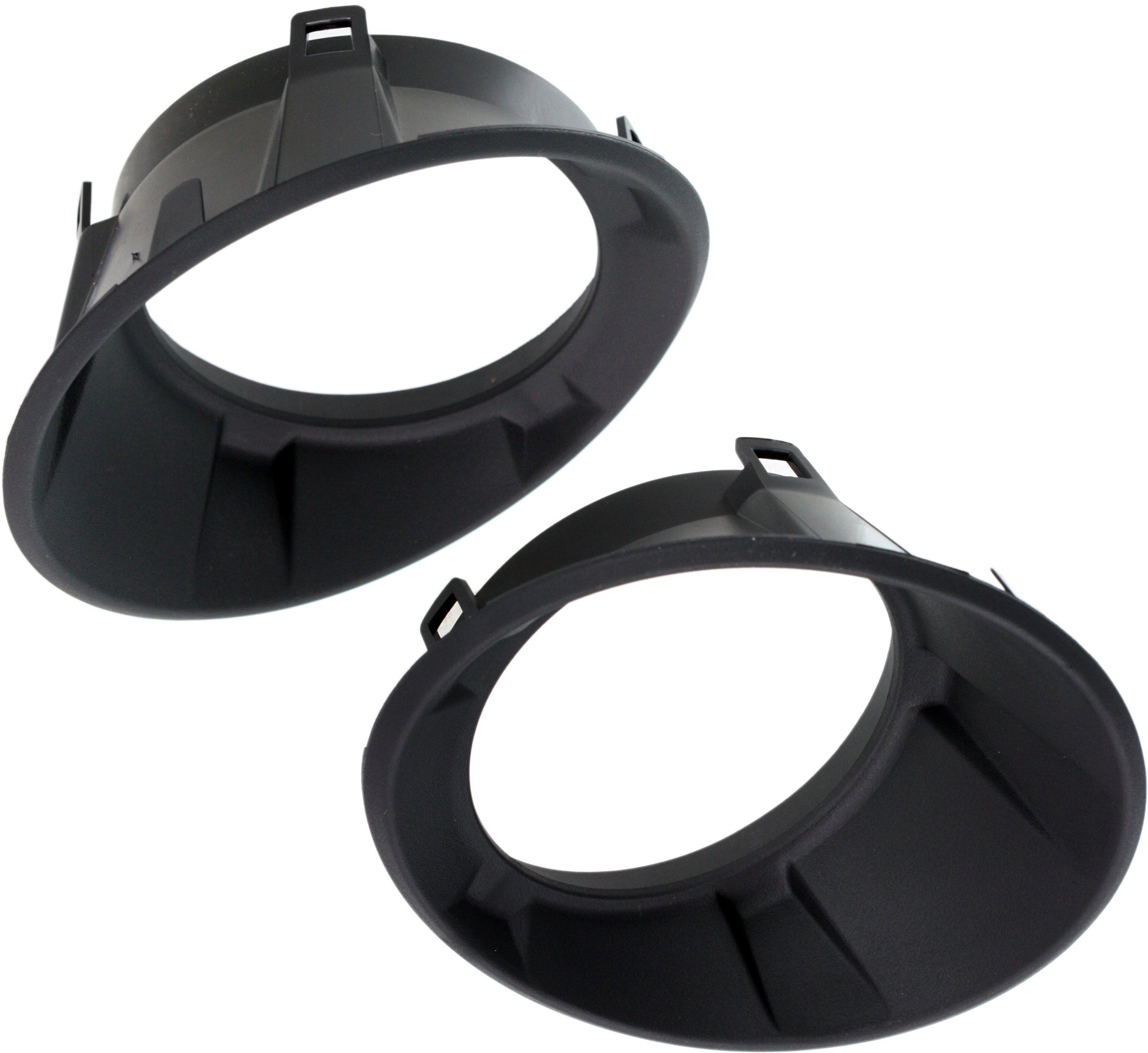 Front Fog Light Molding Pair/Set for Chevrolet Camaro 2010-2013, Right (Passenger) and Left (Driver), Paint to Match, Replacement