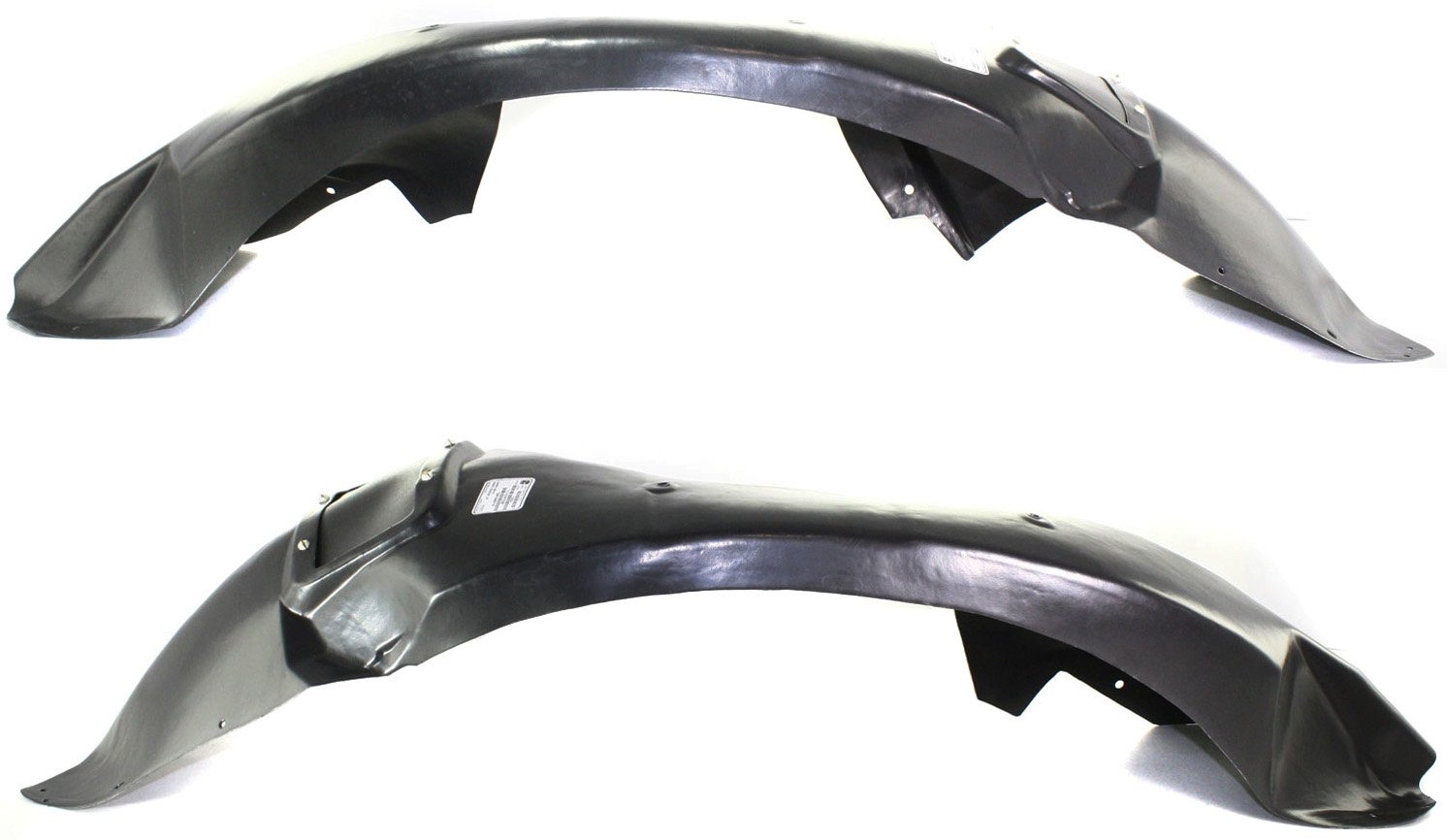 Front Fender Liner Pair/Set for 2010-2013 Chevrolet Camaro, Right (Passenger) and Left (Driver), Pair/Set of 2 Replacement