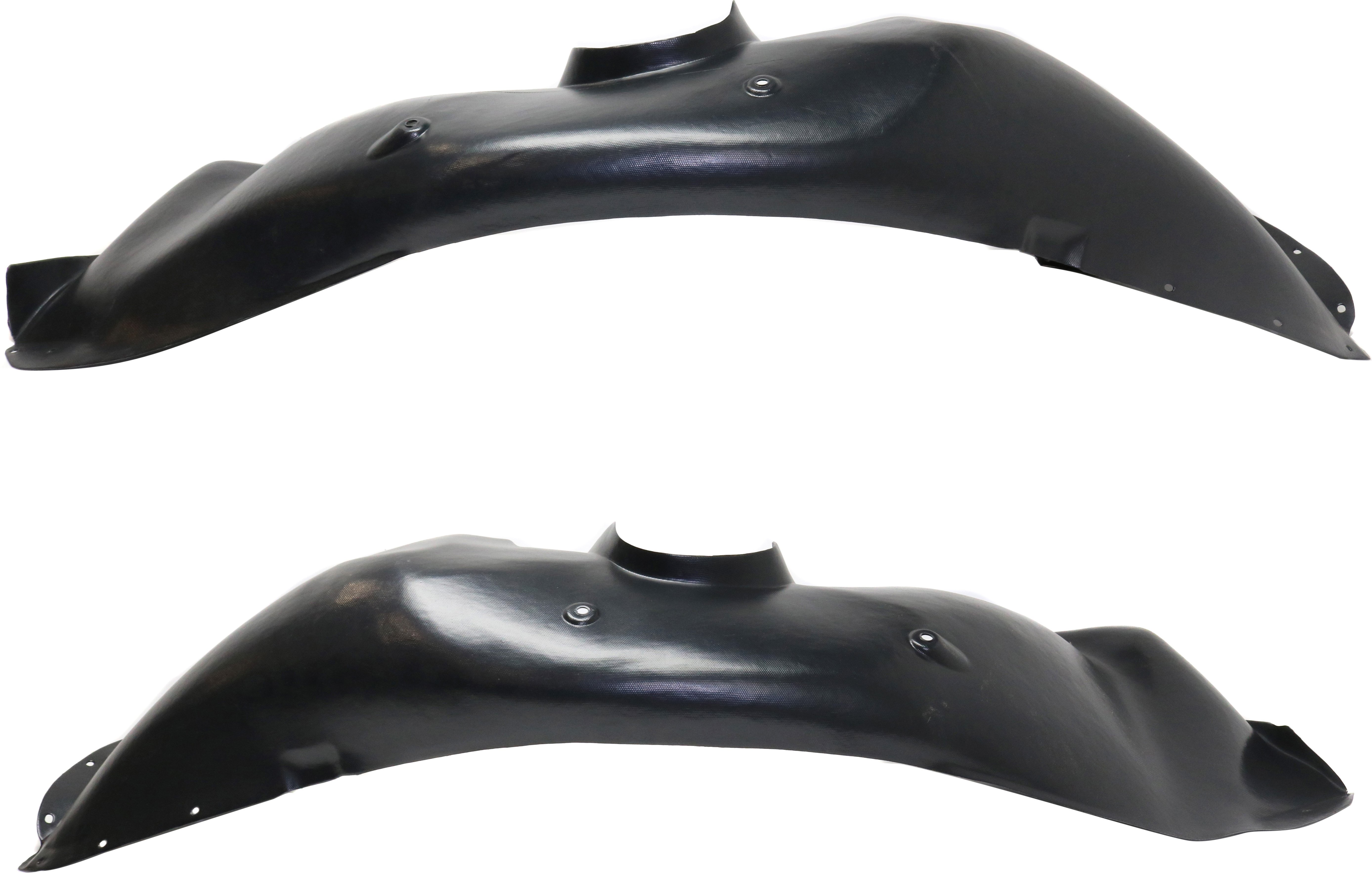 Front Fender Liner Pair/Set for Chevrolet Camaro Z/28 Coupe, 2014-2015, Right (Passenger) and Left (Driver), Replacement