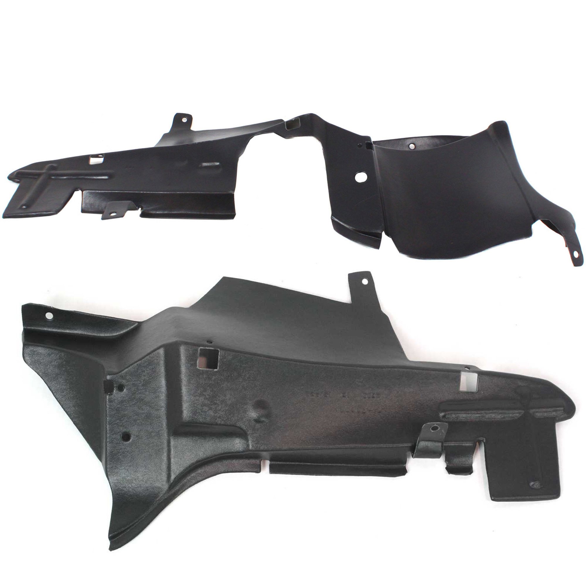 Engine Splash Shield Pair/Set for Chevrolet Cobalt 2005-2010, Under Cover Protection, Right (Passenger) and Left (Driver) Sides, Replacement