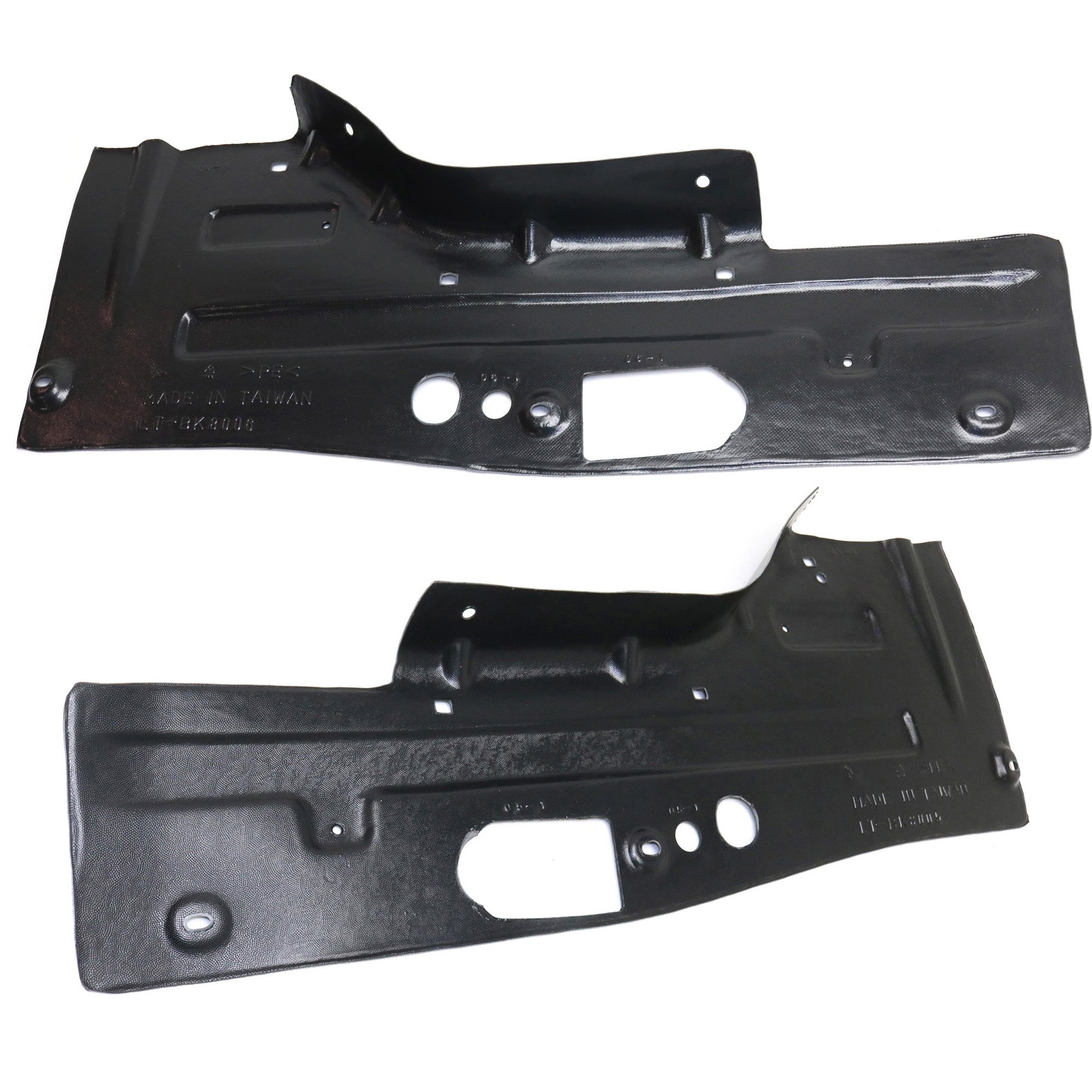 Pair/Set - Engine Splash Shield for Cadillac Malibu (2013-2015) and XTS (2013-2019), Under Cover Set, Right (Passenger) and Left (Driver) Side, Replacement