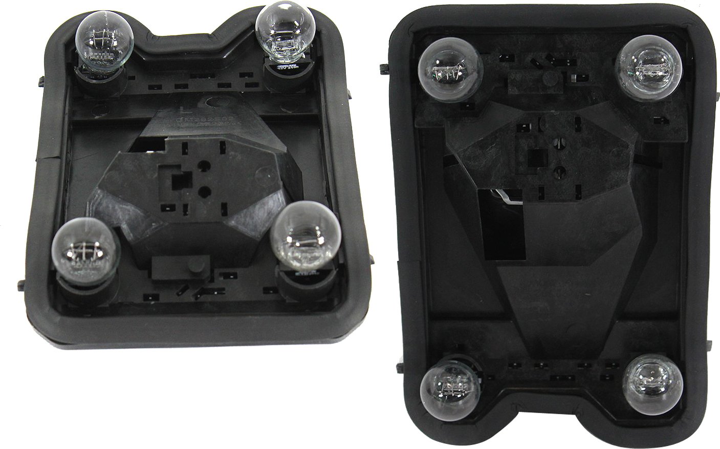 Tail Light Pair/Set for Chevrolet Malibu 1997-2005, Right (Passenger) and Left (Driver), Harness Holder, Circuit Board, Replacement