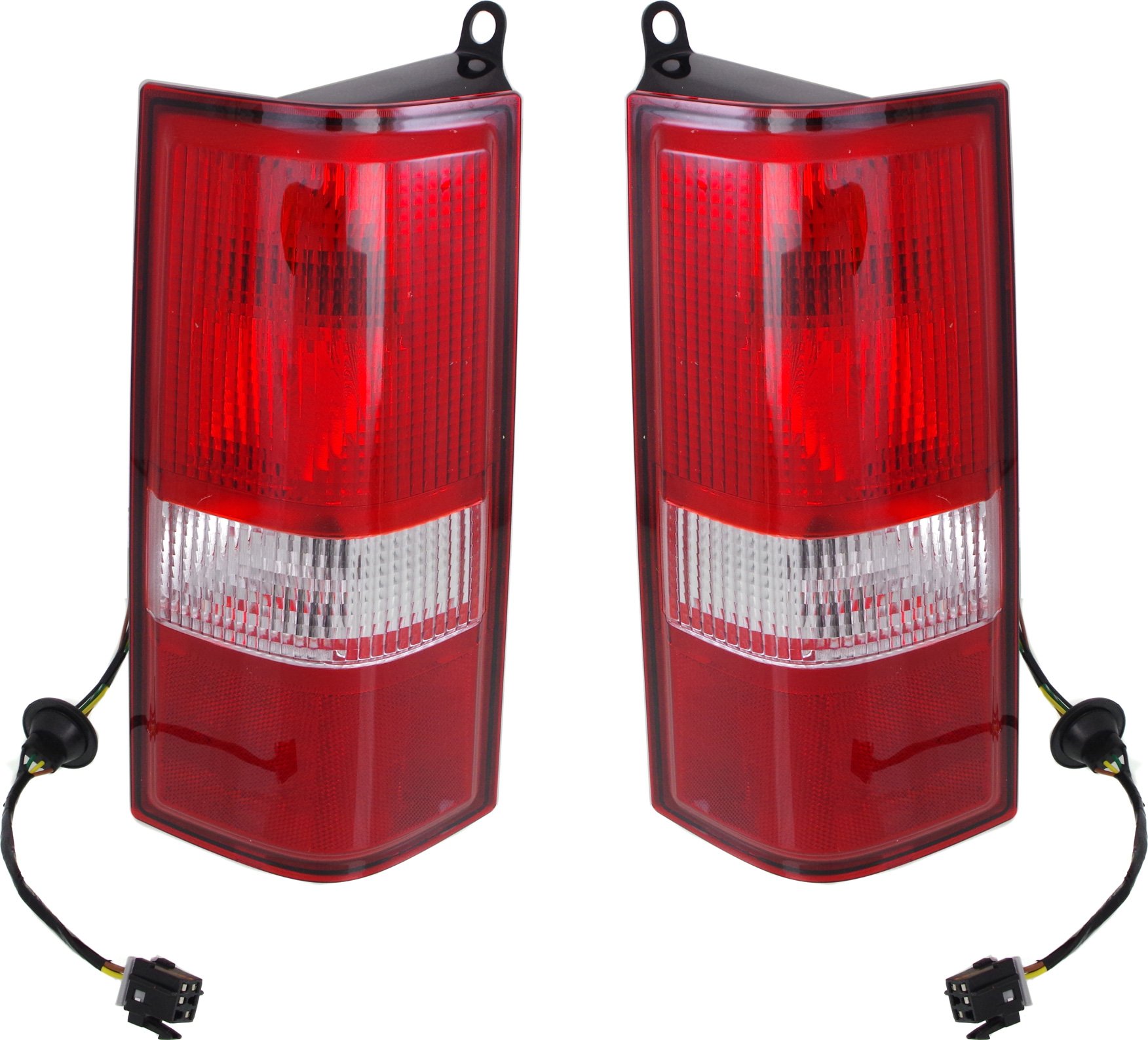 Tail Light Assembly Pair/Set for 2003-2023 Express/Savana Van, Right (Passenger) and Left (Driver), Replacement by Chevrolet/GMC