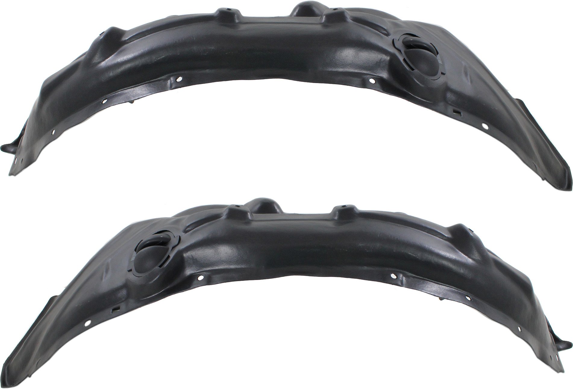 Front Fender Liner Polypropylene Vacuum Form Pair/Set for 2011-2020 Dodge Durango, Right (Passenger) and Left (Driver), Suitable for Limited/Citadel/ R/T/SXT/GT Models, Replacement