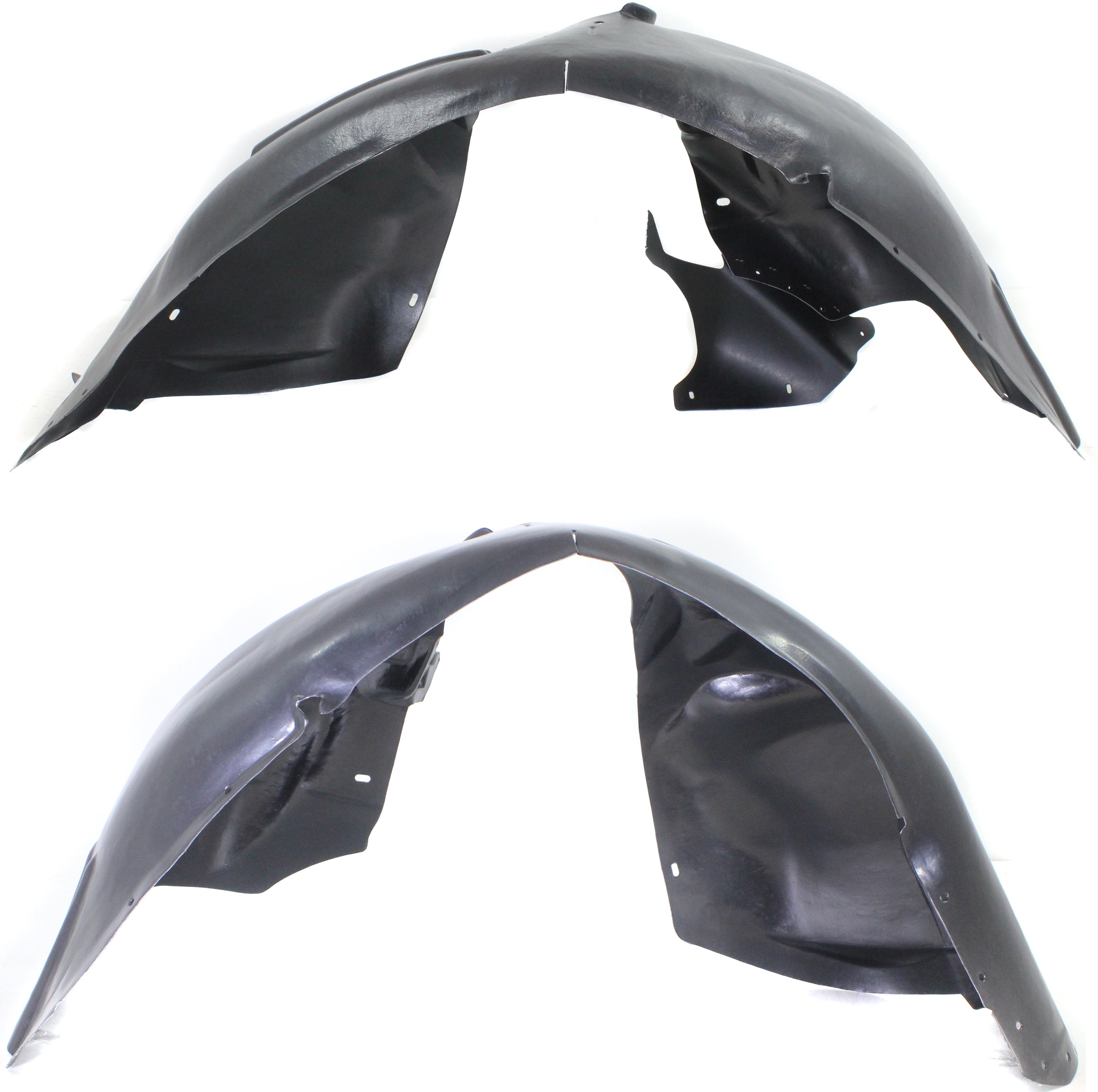 Front Fender Liner Pair/Set for Ford Taurus 2010-2019, Right (Passenger) and Left (Driver) Replacement