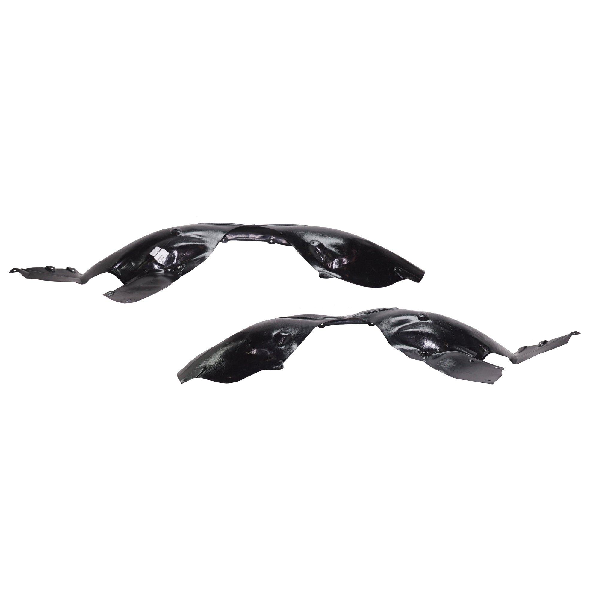 Front Fender Liner Pair/Set for Ford Explorer 2011-2015/Police Interceptor Utility 2013-2015, Right (Passenger) and Left (Driver), Replacement