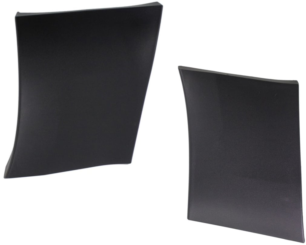 Primed (Ready to Paint) Fender Molding Pair/Set for Ford Expedition 2007-2017, Right (Passenger) and Left (Driver), Plastic, Rear Section, Suitable for 2015-2017 Models without Wheel Opening Moulding, Replacement