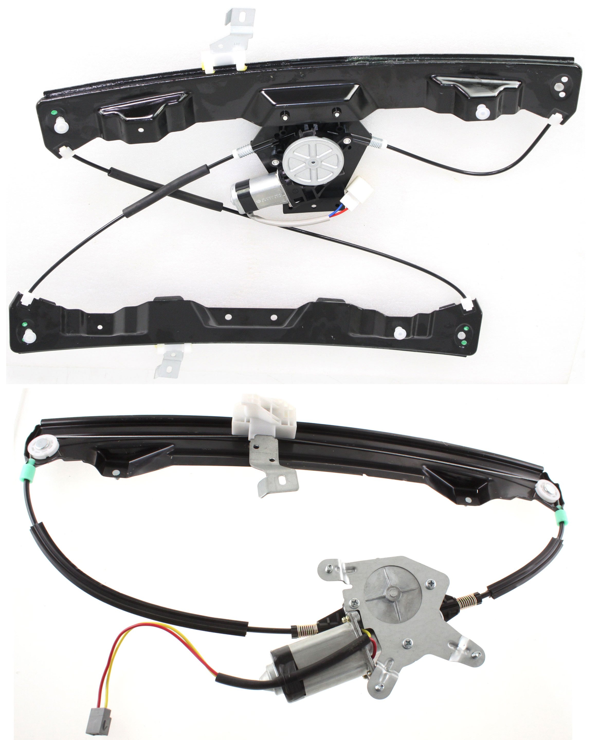 Power Window Regulator with Motor Set for Ford Mountaineer 2002-2009, Front and Rear Left (Driver) Side Replacement