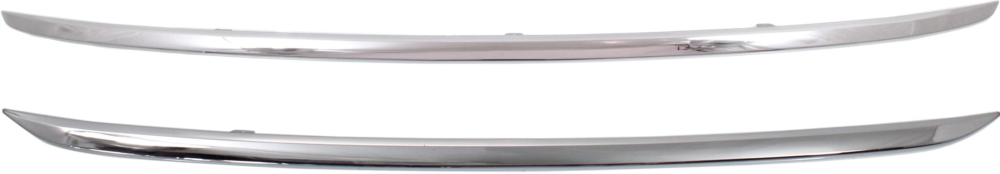 Upper and Lower Grille Molding Set for 2012-2014 Honda CR-V, Chrome, Replacement Parts, Built in Canada, Mexico, and USA