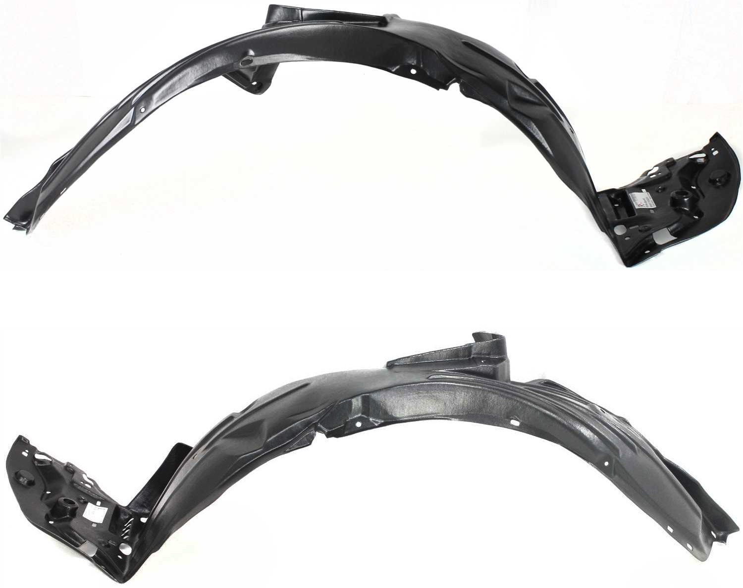 Front Fender Liner Pair/Set for 2009-2011 Sport Model, Right (Passenger) and Left (Driver) Replacement