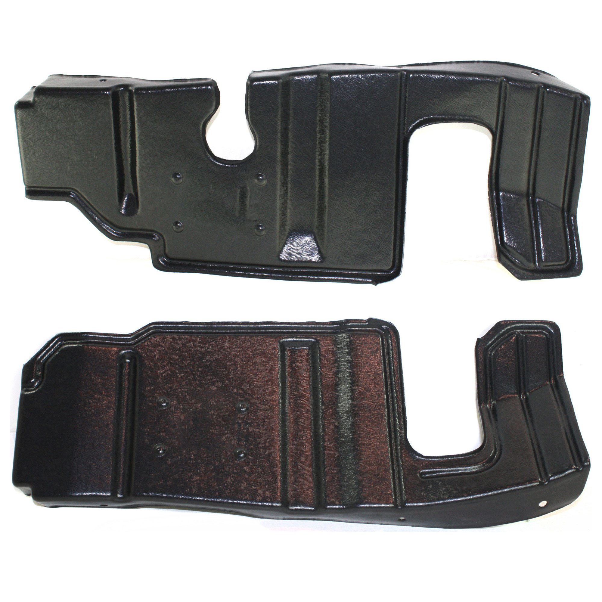 Engine Splash Shield Pair/Set for Hyundai Sportage 2005-2010, Right (Passenger) and Left (Driver), Under Cover Replacement