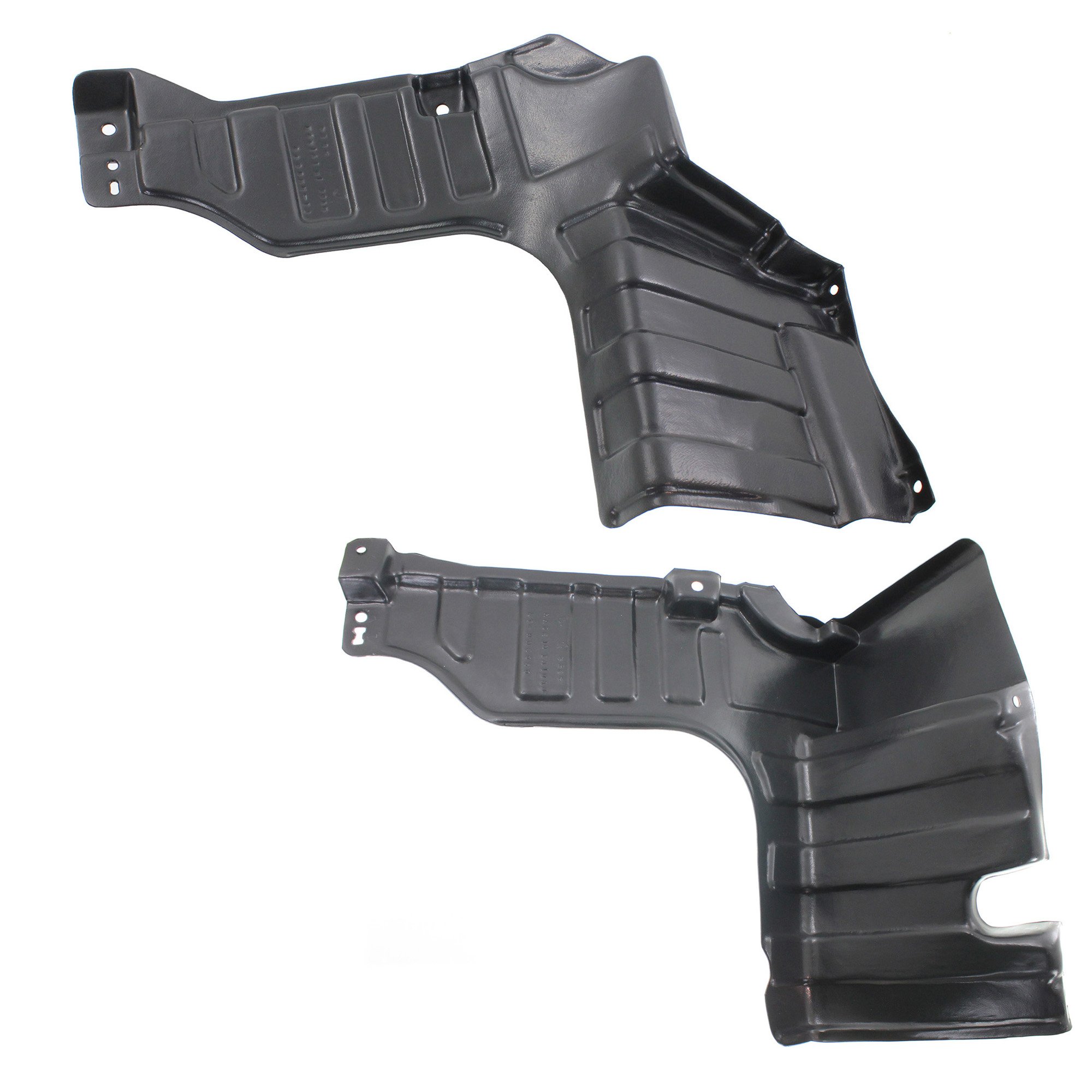 Engine Splash Shield Pair/Set for Hyundai Elantra/Elantra Coupe 2011-2013 / Elantra GT 2013-2015, Under Cover, Rear Section, Right (Passenger) and Left (Driver), Replacement