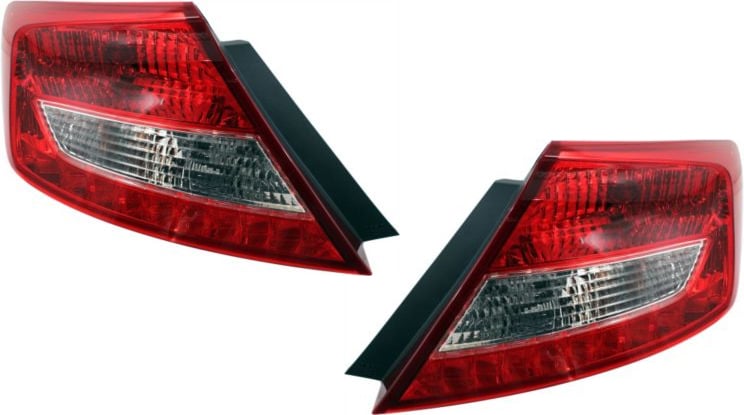 Tail Light Assembly Pair/Set for Honda Civic Coupe 2012-2013, Right (Passenger) and Left (Driver), Replacement