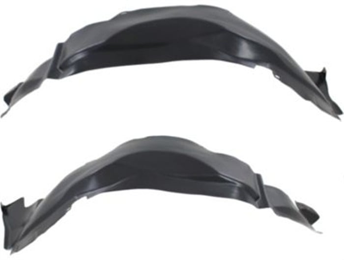 Front Fender Liner Pair/Set for 2004 Jeep Grand Cherokee, Right (Passenger) and Left (Driver) Replacement