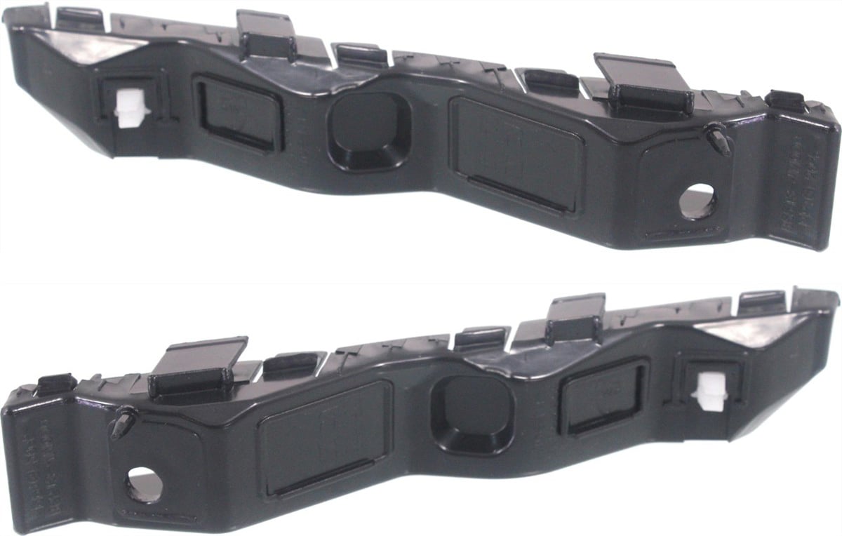 Front Bumper Bracket Pair/Set for 2012-2013 KIA Optima, Right (Passenger) and Left (Driver) Side, Plastic, Excluding Hybrid Models, USA Built, Replacement
