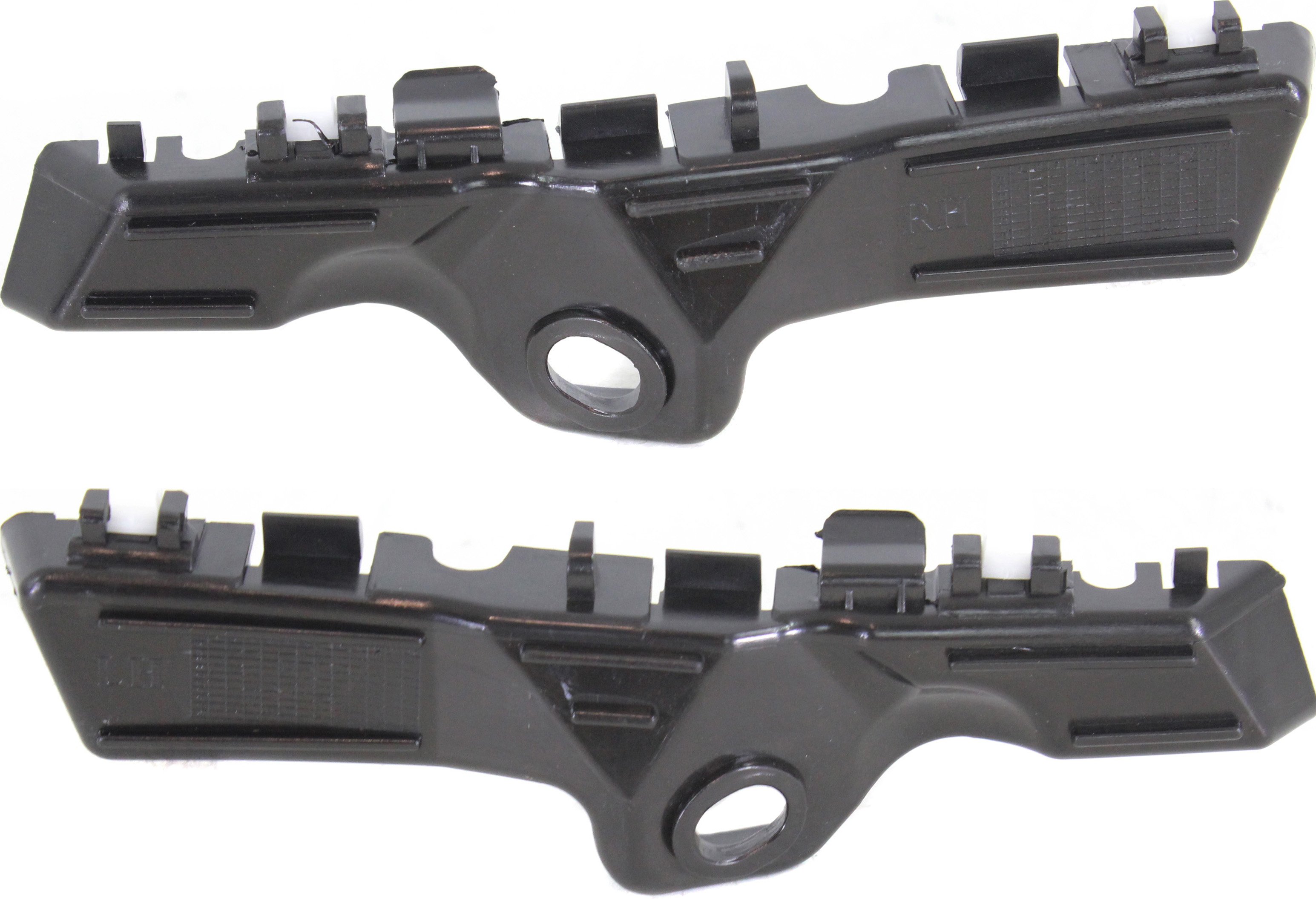 Pair/Set - Front Bumper Bracket for KIA Sorento 2011-2013, Right (Passenger) and Left (Driver) Upper Side Bracket without Sport Package, Replacement Set