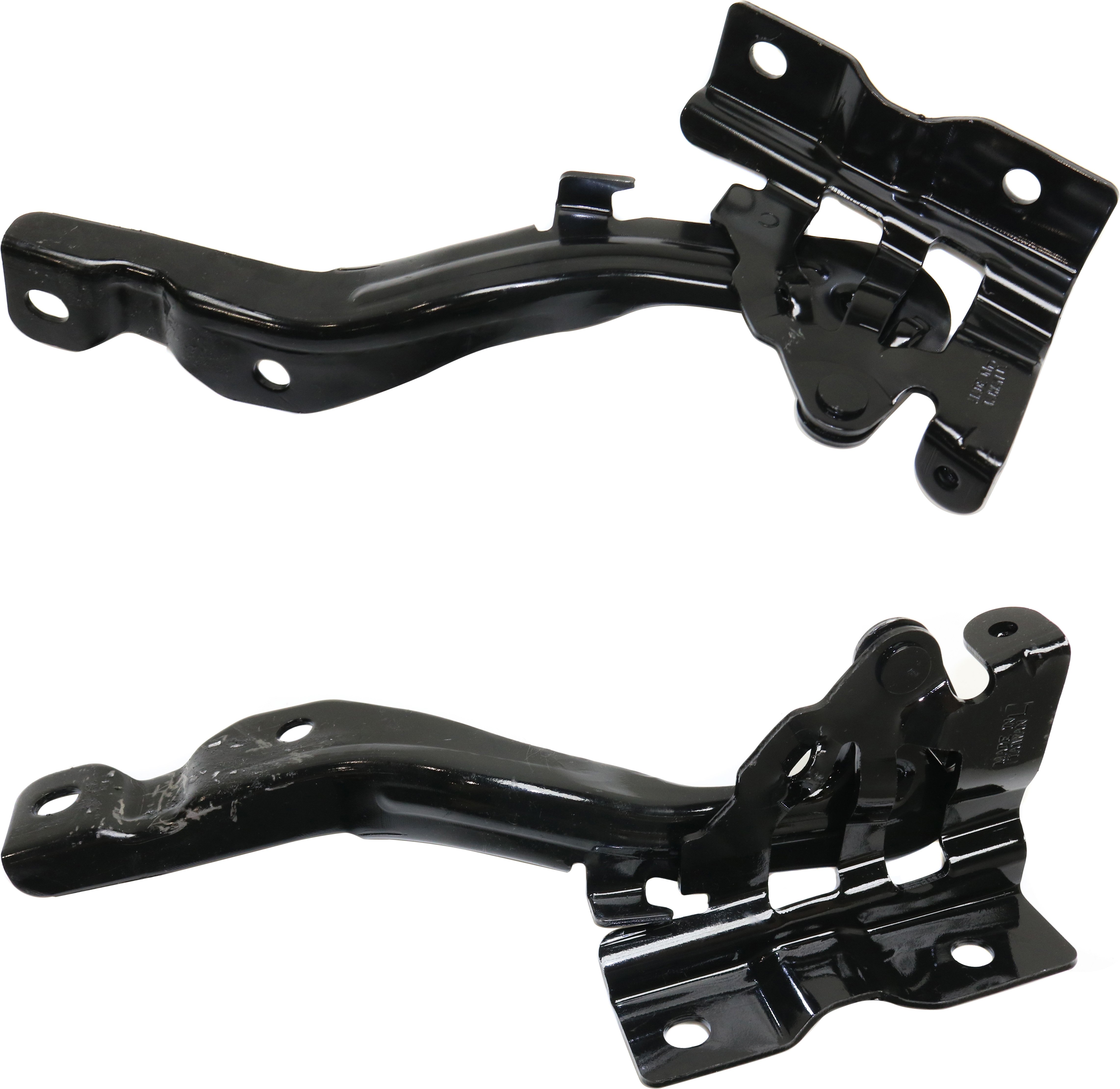 Hood Hinge Pair/Set for KIA RIO Hatchback/Sedan, 2012-2017, Right (Passenger) and Left (Driver) Sides, Replacement