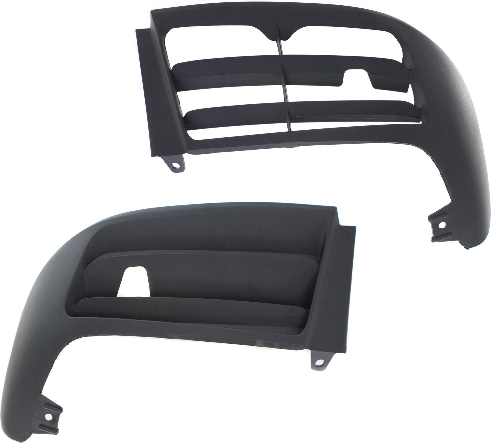 Front Bumper End Pair/Set for Lexus RX350/RX450H 2013-2015 Right (Passenger) and Left (Driver), Primed (Ready to Paint), without F Sport Package Replacement