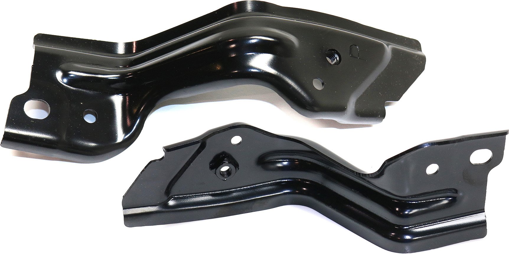Front Bumper End Pair/Set for Lexus NX200T/NX300/NX300H 2015-2021, Right (Passenger) and Left (Driver), Bumper Extension, Steel, Replacement