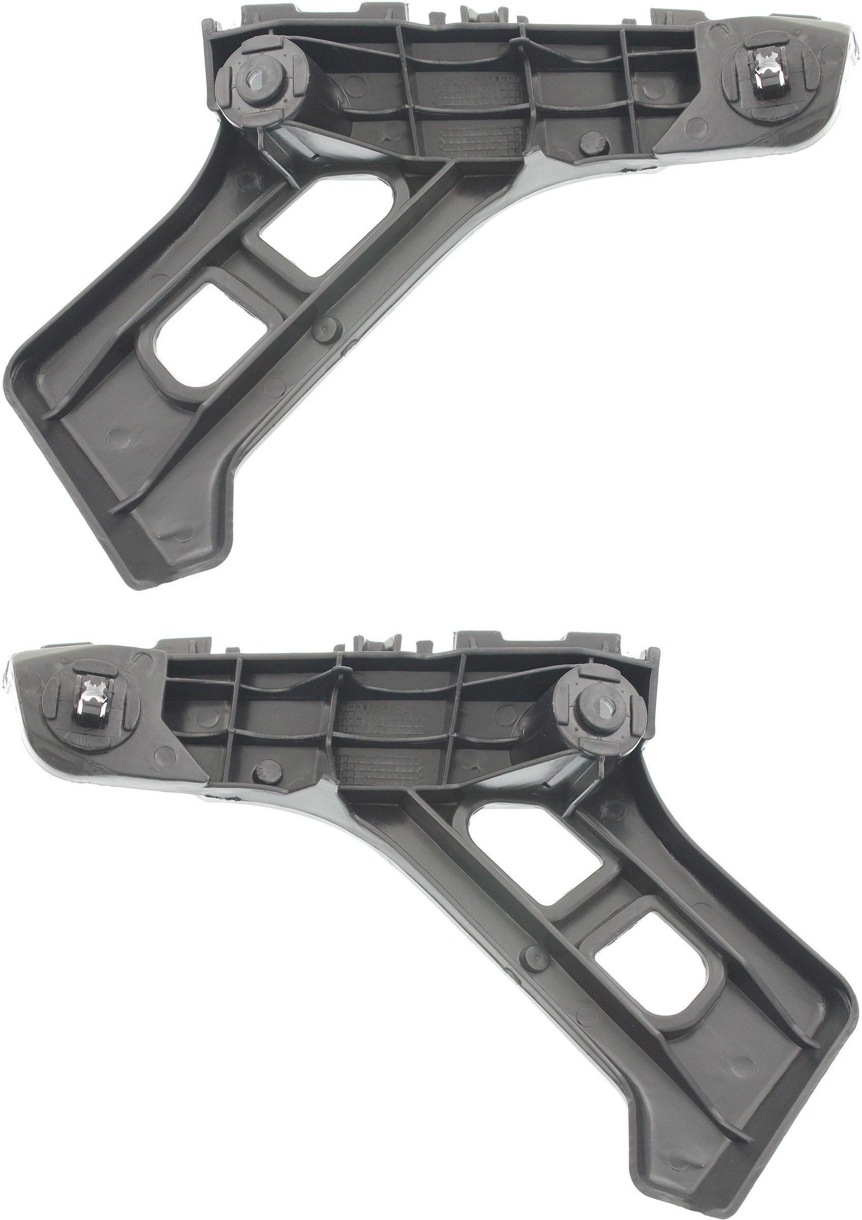 Front Bumper Bracket Pair/Set for Lexus CT200h 2011-2016, Right (Passenger) and Left (Driver) Bumper Side Support Replacement
