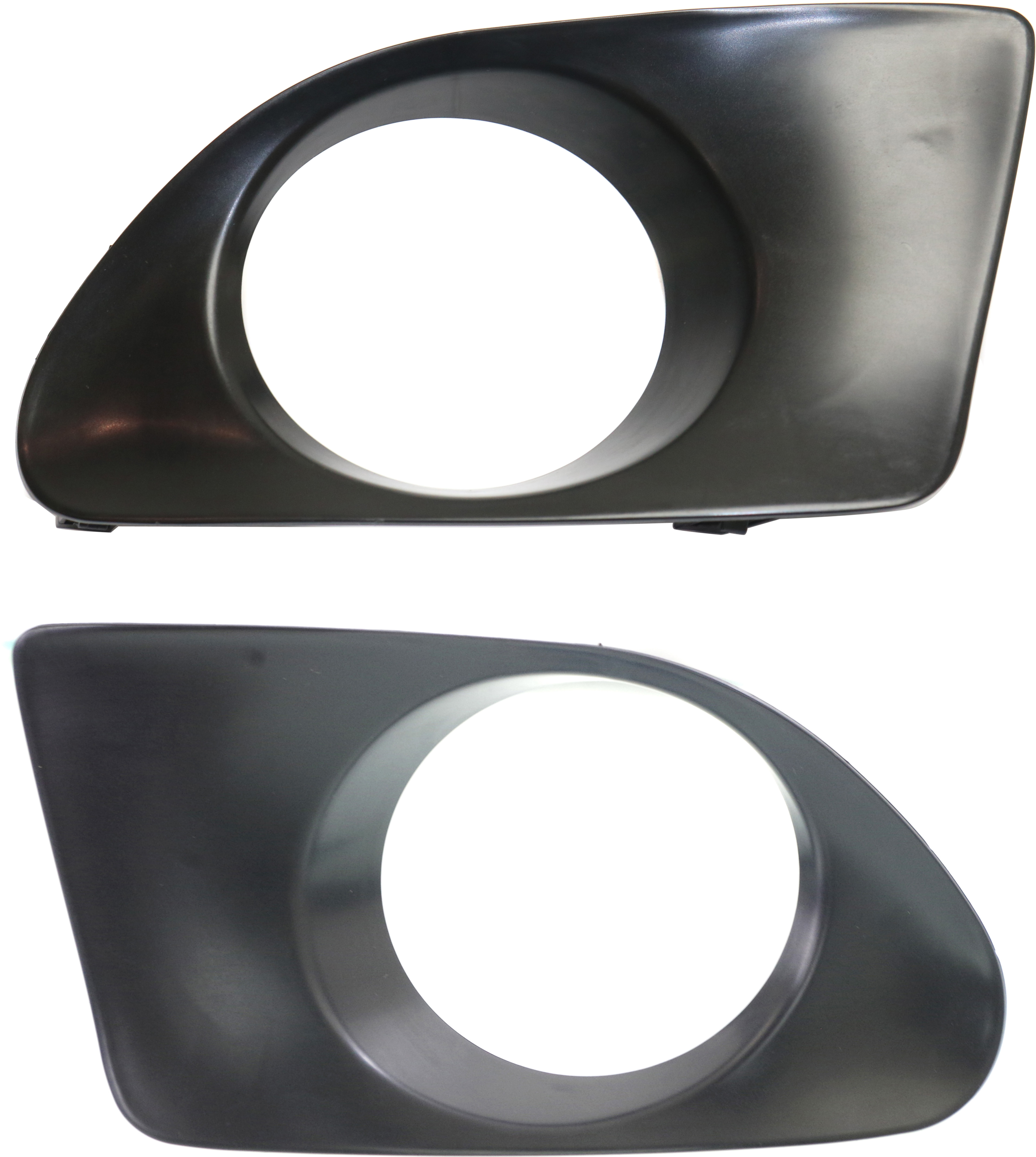 Front Fog Light Molding Pair/Set for Lexus RX350 2010-2012, Right (Passenger) and Left (Driver), Primed (Ready to Paint), Canada Built, Replacement