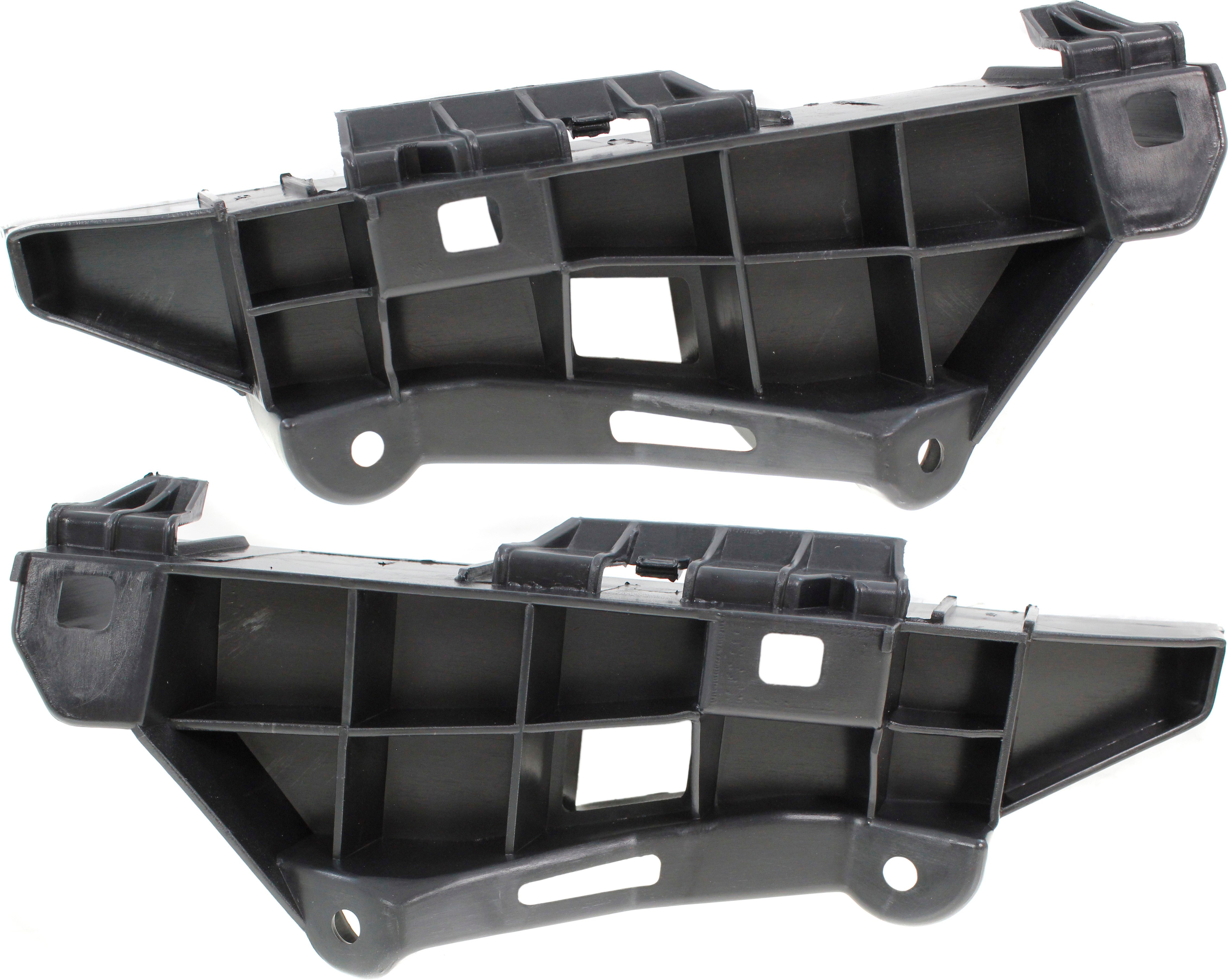 Headlight Bracket Mounting Plate Pair/Set for Lexus RX350 2010-2015 / RX450H 2013-2015, Right (Passenger) and Left (Driver), Plastic, Replacement