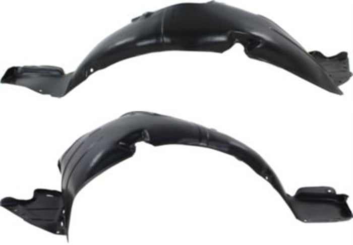 Front Fender Liner Pair/Set for 2011-2013 Hyundai Elantra, Includes Right (Passenger) and Left (Driver) Side, Replacement