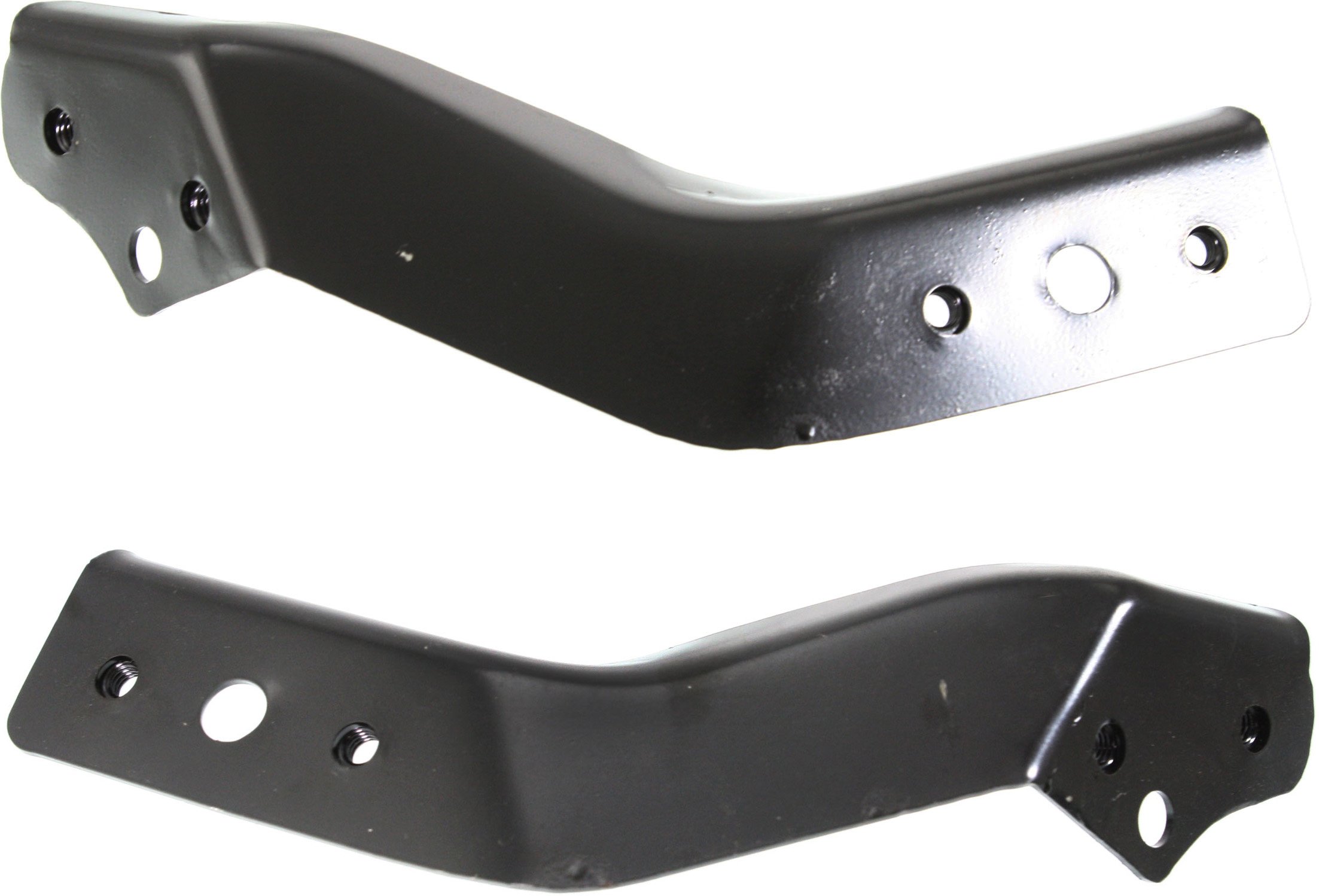 Front Bumper Bracket for Mercedes-Benz C-Class 2008-2015, Outer, Steel Pair/Set - Right (Passenger) and Left (Driver) Sides, Replacement, Compatible with 2008-2014 Sedan/2012-2015 Coupe