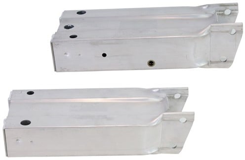 Front Bumper Bracket Pair/Set for Mercedes-Benz GLK250 2013-2015 / GLK350 2010-2015, Right (Passenger) and Left (Driver) Replacement