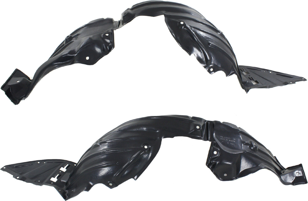 Front Fender Liner Replacement Pair/Set for Mazda 3 2014-2018, Front Section, Right (Passenger) and Left (Driver)