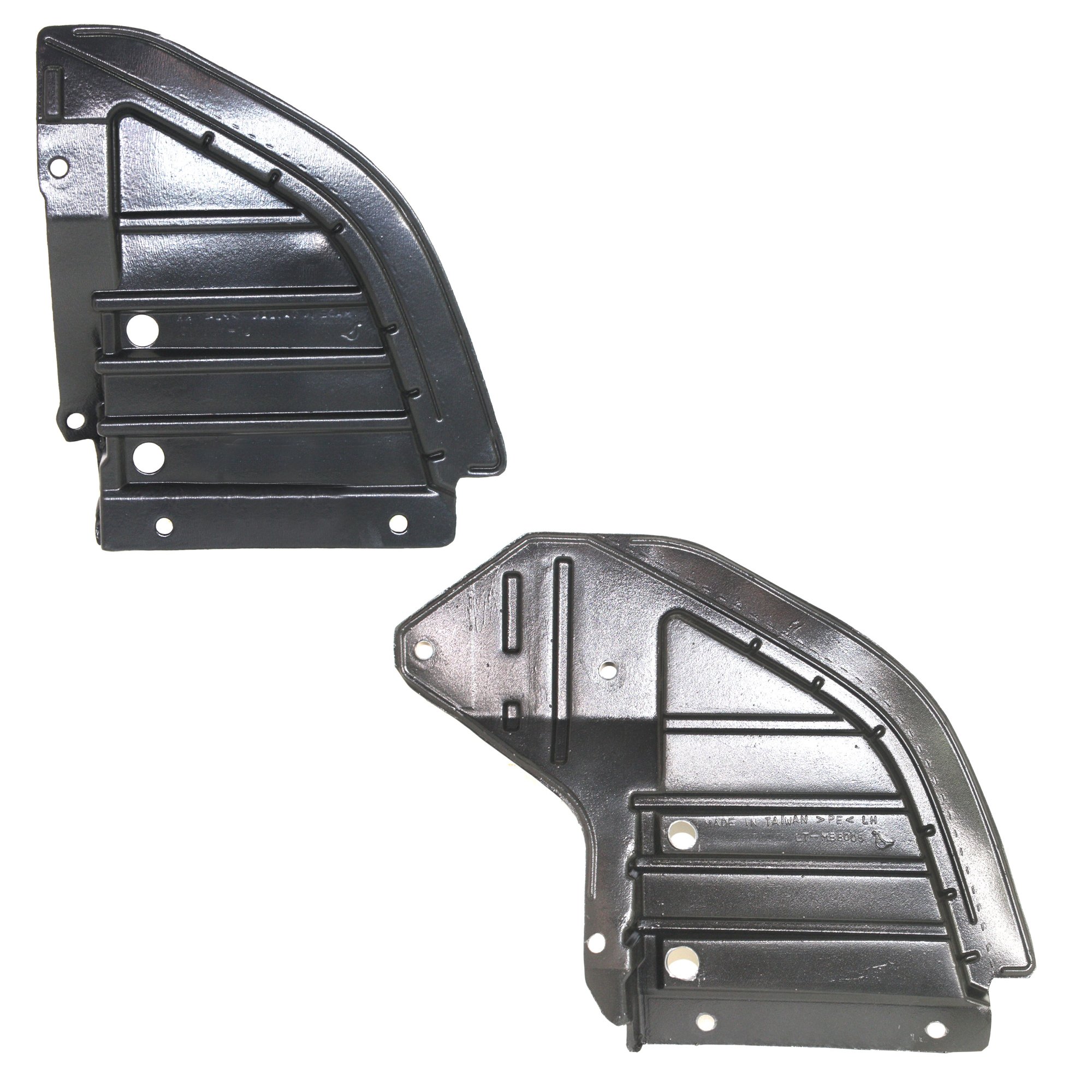 Engine Splash Shield Set for Mitsubishi Lancer 2002-2007, Set of 2 Replacement Parts
