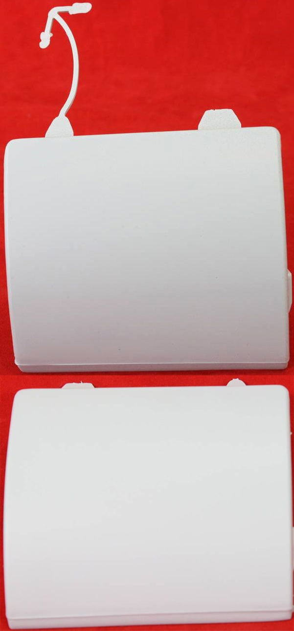 Front Jack Hole Cover Pair/Set for 2010-2013 Mercedes-Benz E-Class Sedan/Wagon, Right (Passenger) and Left (Driver), Primed (Ready to Paint), with AMG Styling Package, Excluding Hybrid, Replacement