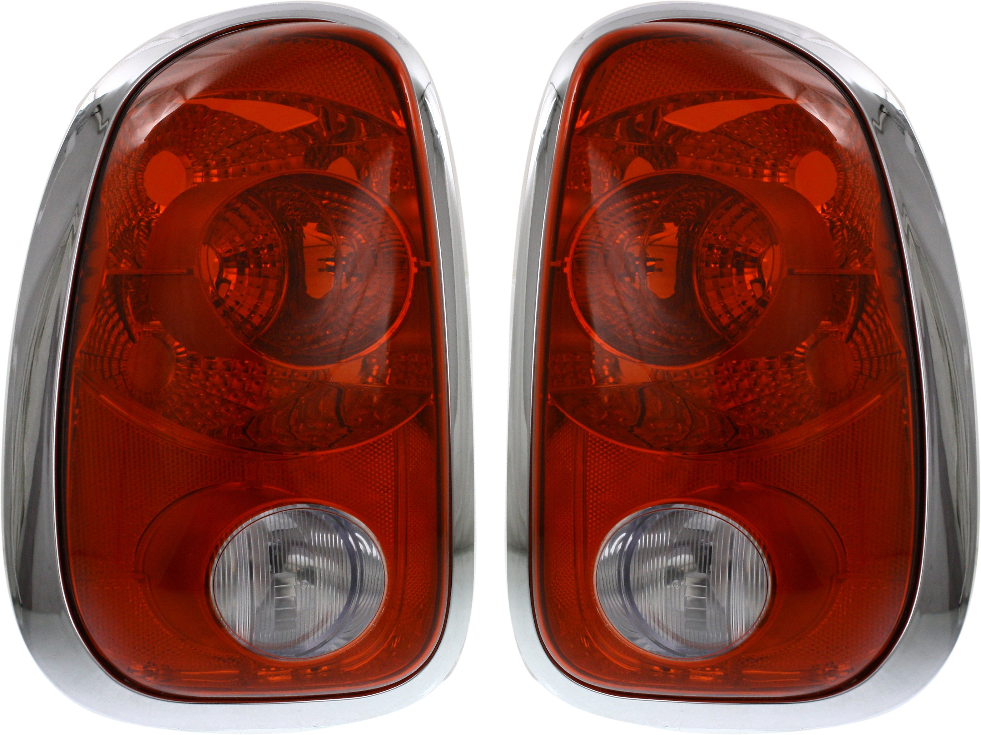 Tail Light Assembly for Mini Cooper Countryman 2011-2016, Halogen, Pair/Set of 2, Right (Passenger) and Left (Driver) Replacement