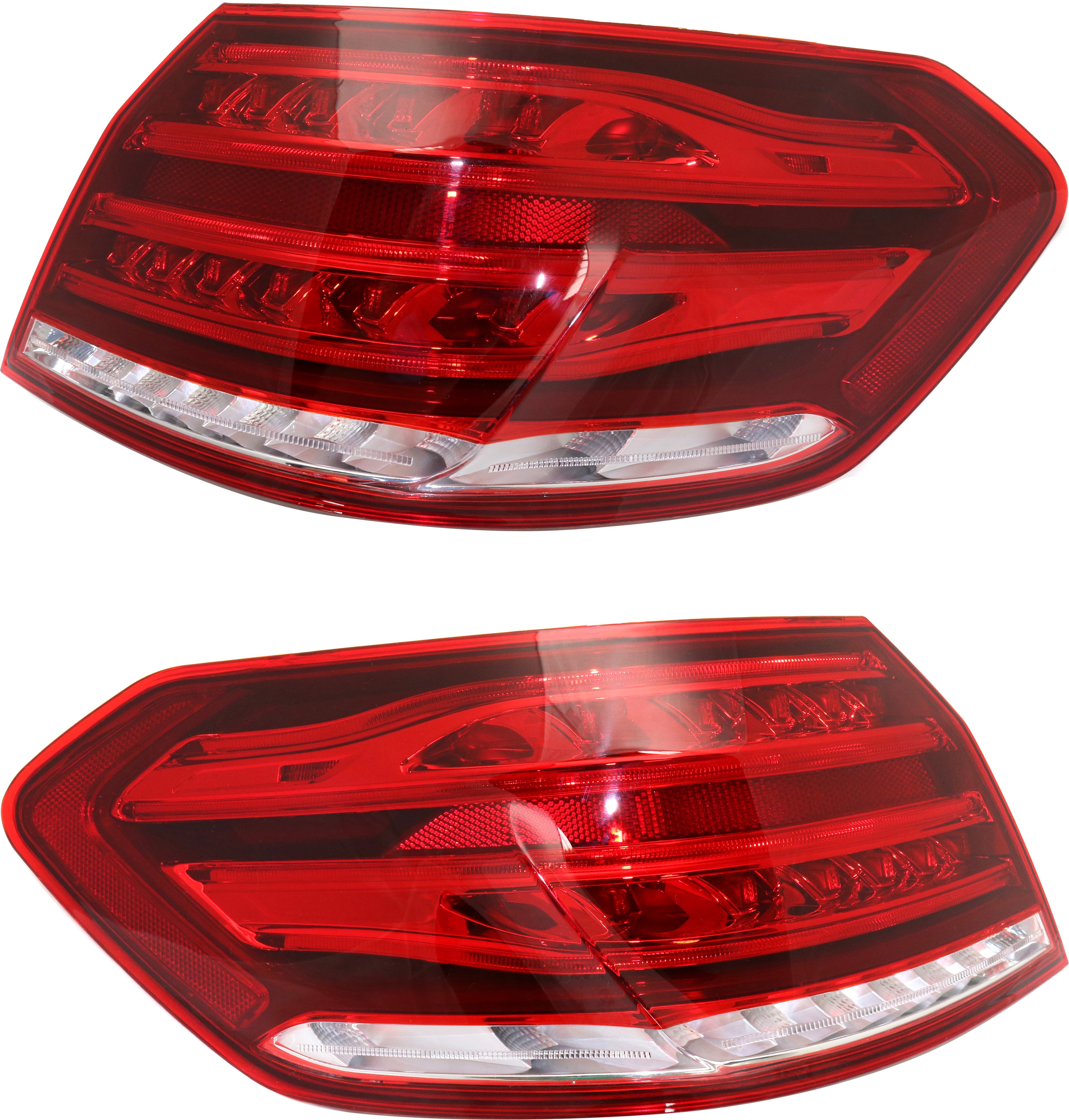 Tail Light Assembly for 2014 Mercedes-Benz E-Class Sedan, Outer, Right (Passenger) and Left (Driver) Side, Replacement Pair/Set
